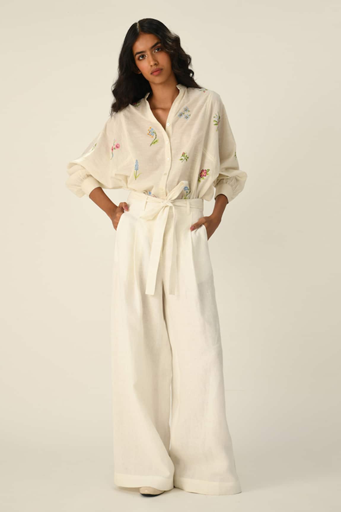 Payal Pratap Eglantyne Panelled Shirt 