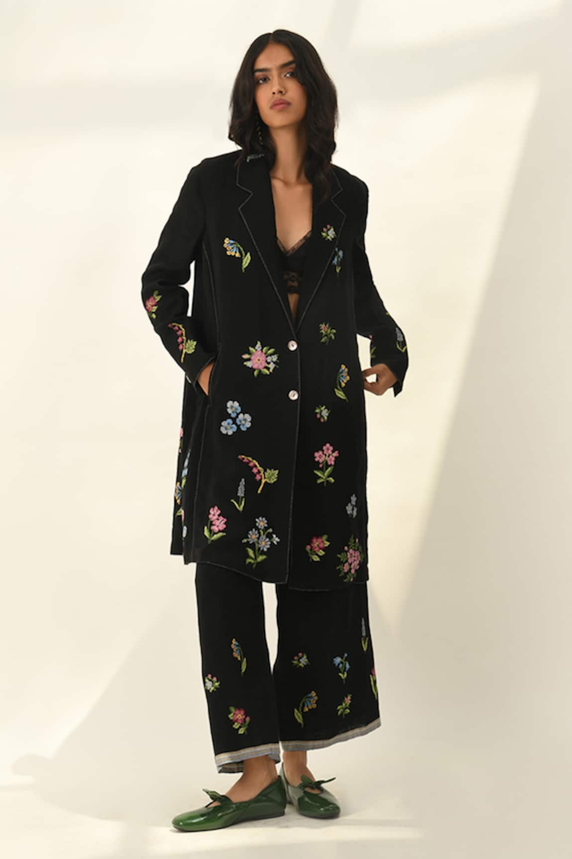 Payal Pratap Carmagnole Embroidered Jacket 
