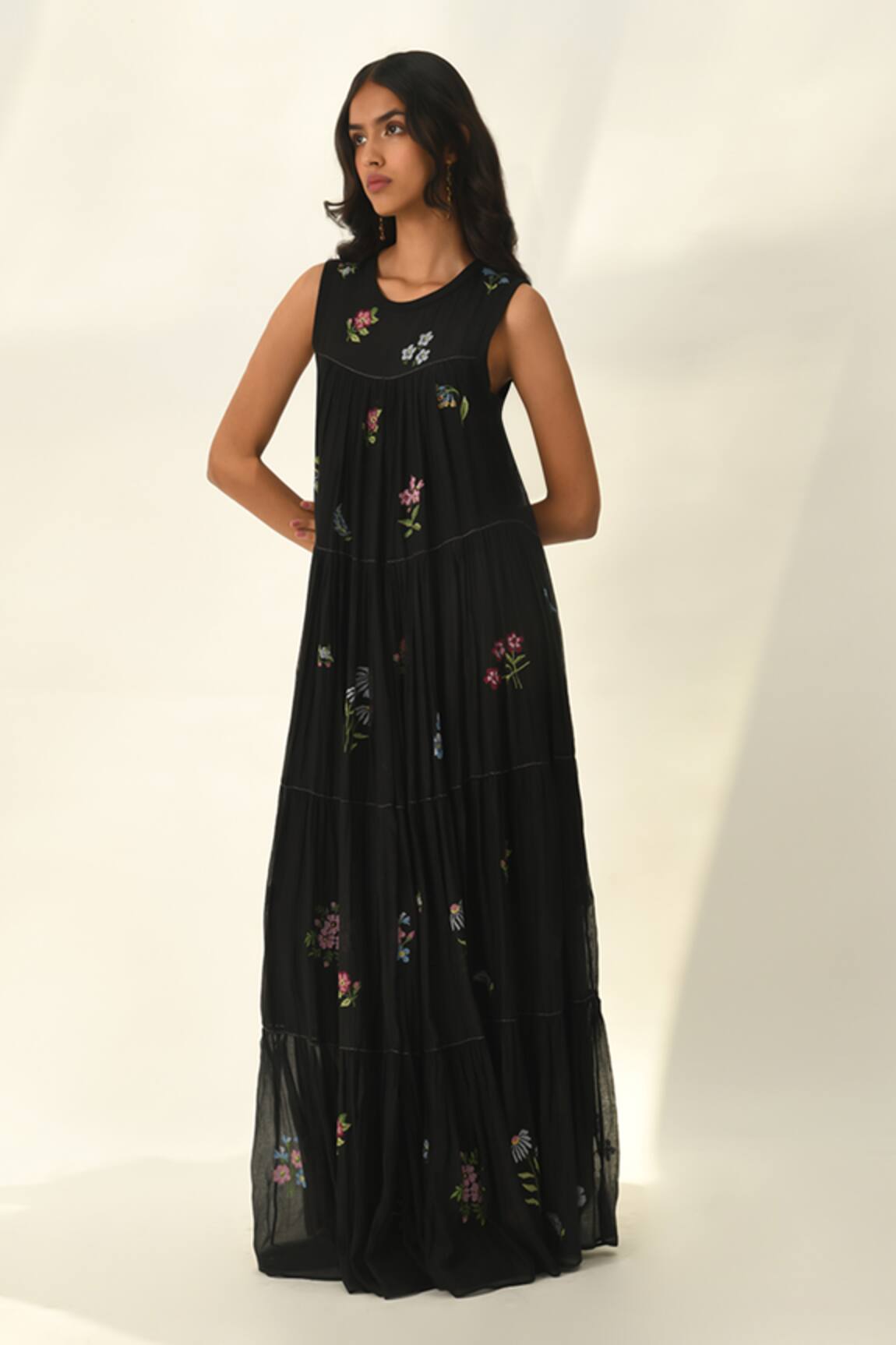 Payal Pratap Glabrifolia Embroidered Dress 