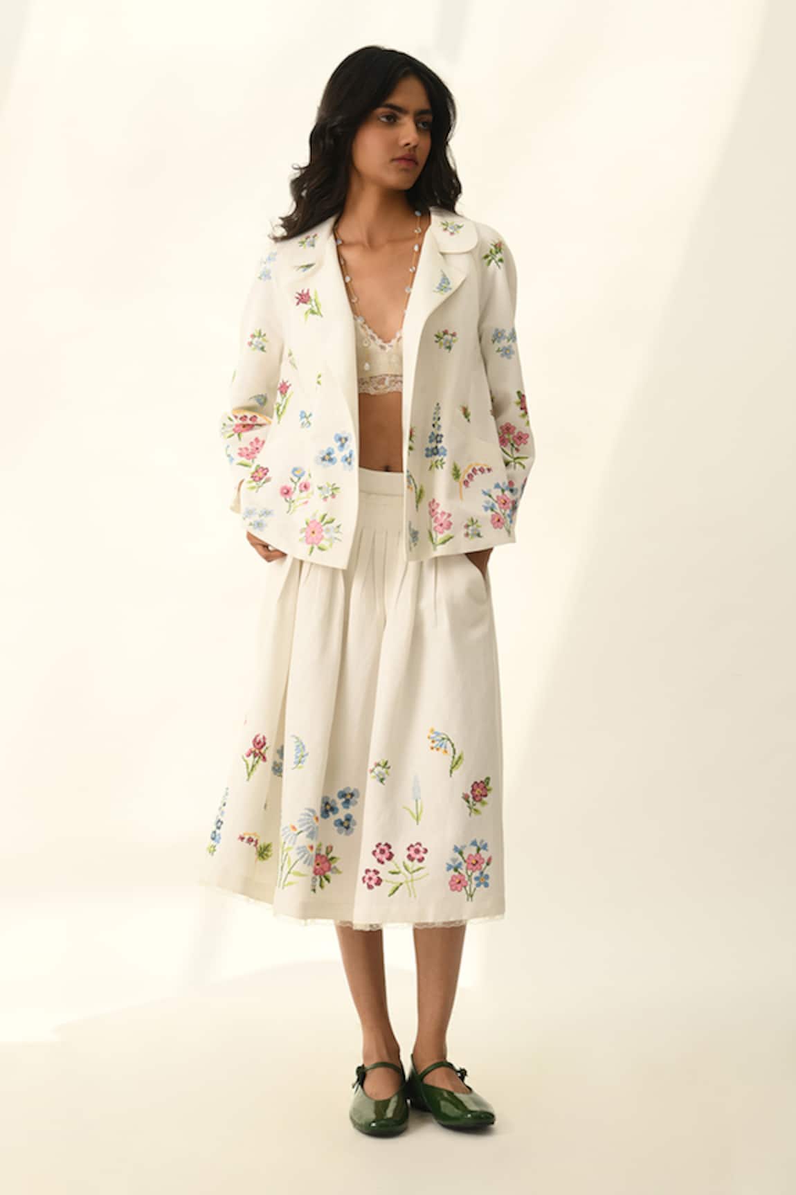 Payal Pratap Stellata Cross Stitch Jacket 