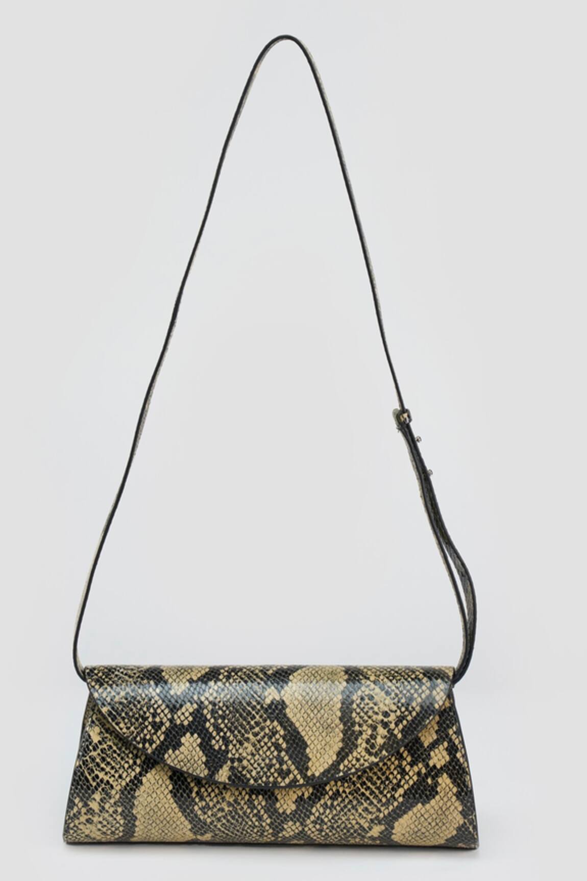 PERONA Darcy Mini Snake Print Handbag 