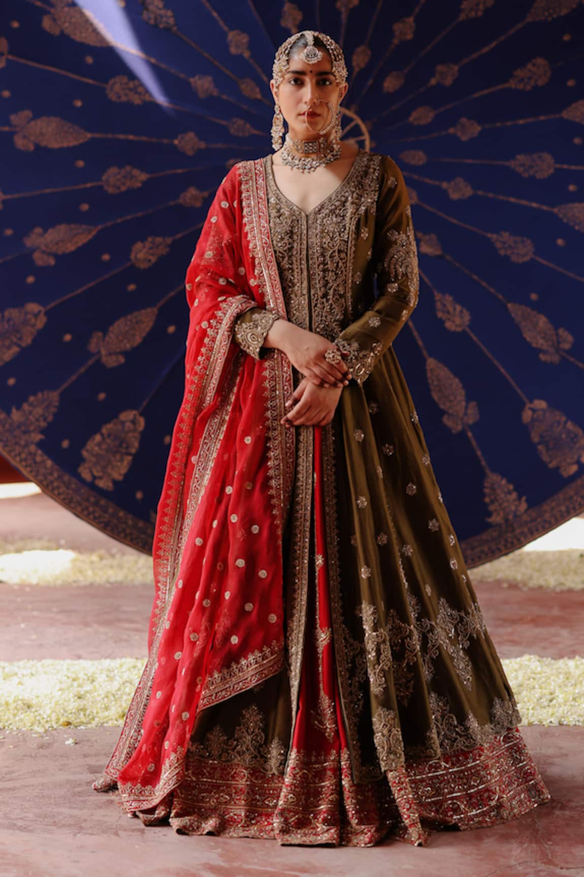Jigar Mali Designer Ruhani Lehenga Set 