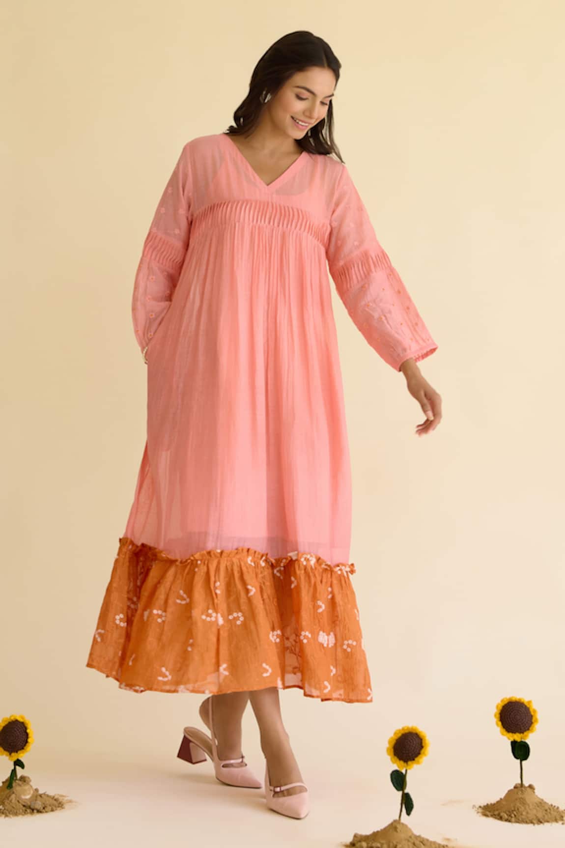 Naaz By Noor Freaky Flower Child Dress 