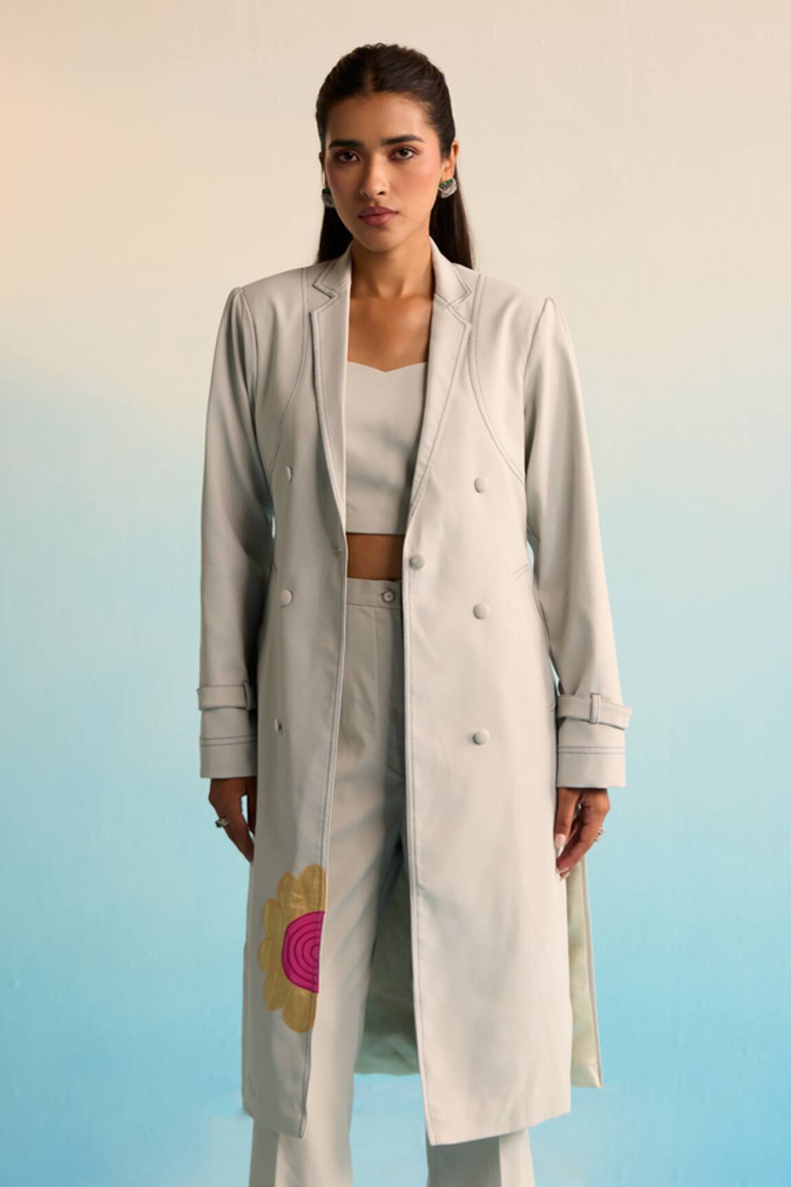 House Of Armuse Elvyn Neoprene Jacket Set 
