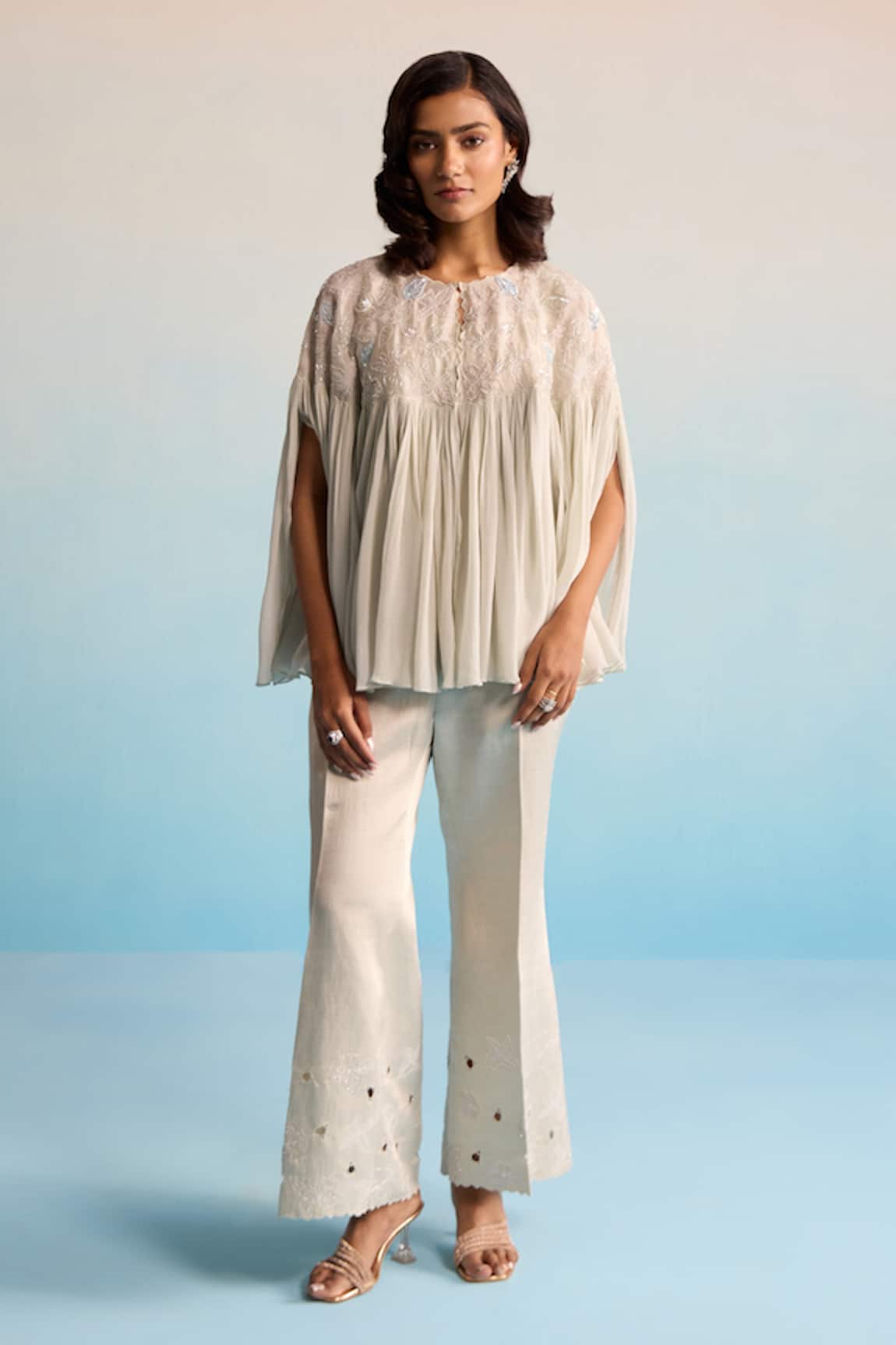 House Of Armuse Ilya Chiffon Coord Set 