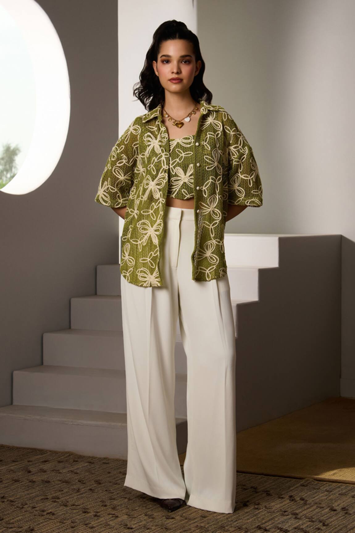 Label Deepika Nagpal Elin Co-ord Set 