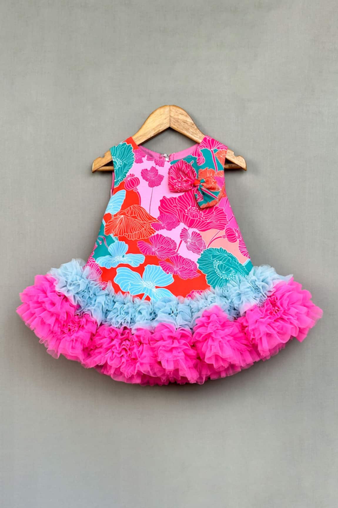 Label Neeti Multicolour Floral Tutu Dress 
