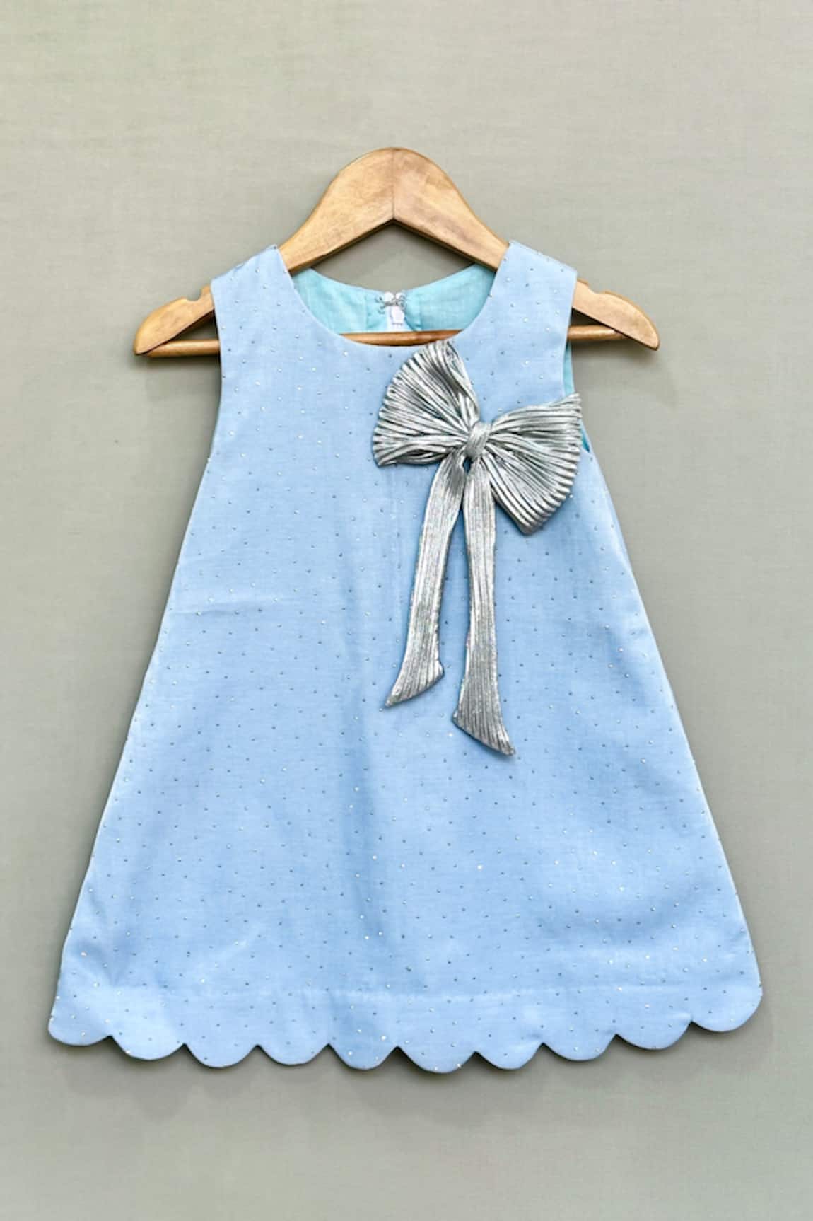 Label Neeti Denim Shimmer Dress  
