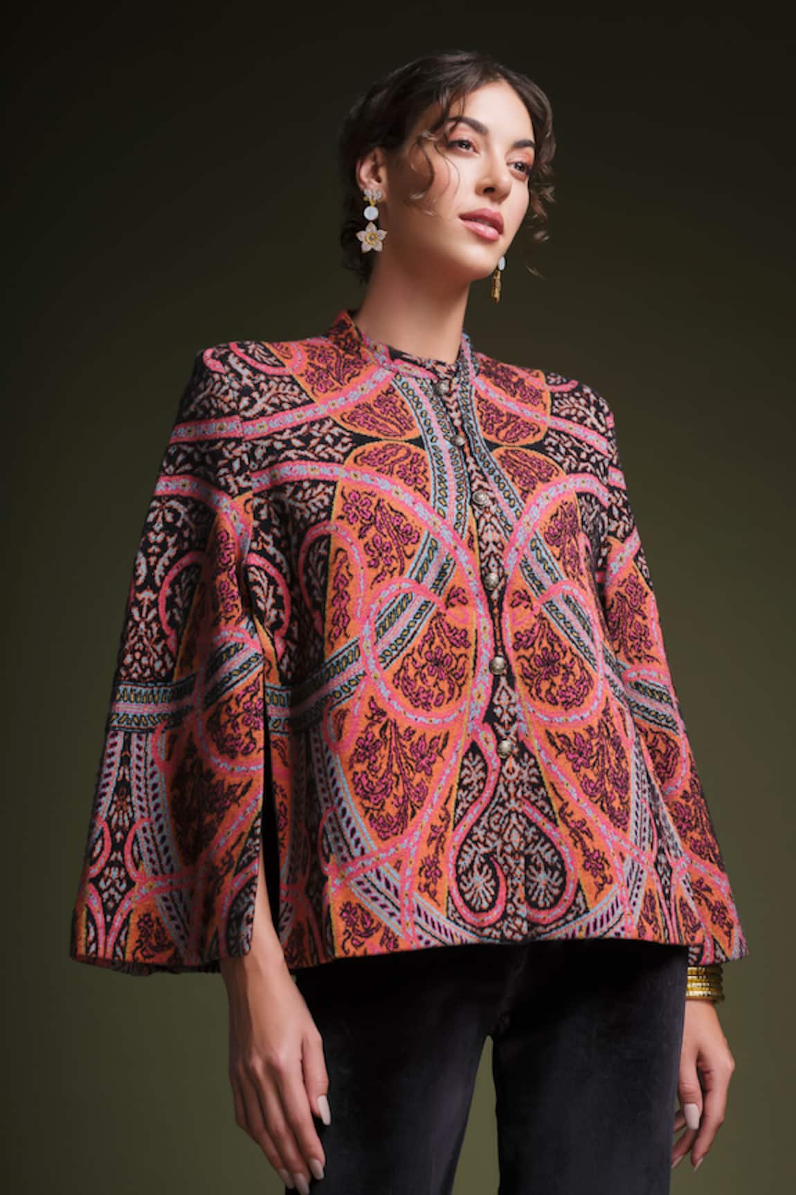 Samyukta Singhania Embroidered Cape 
