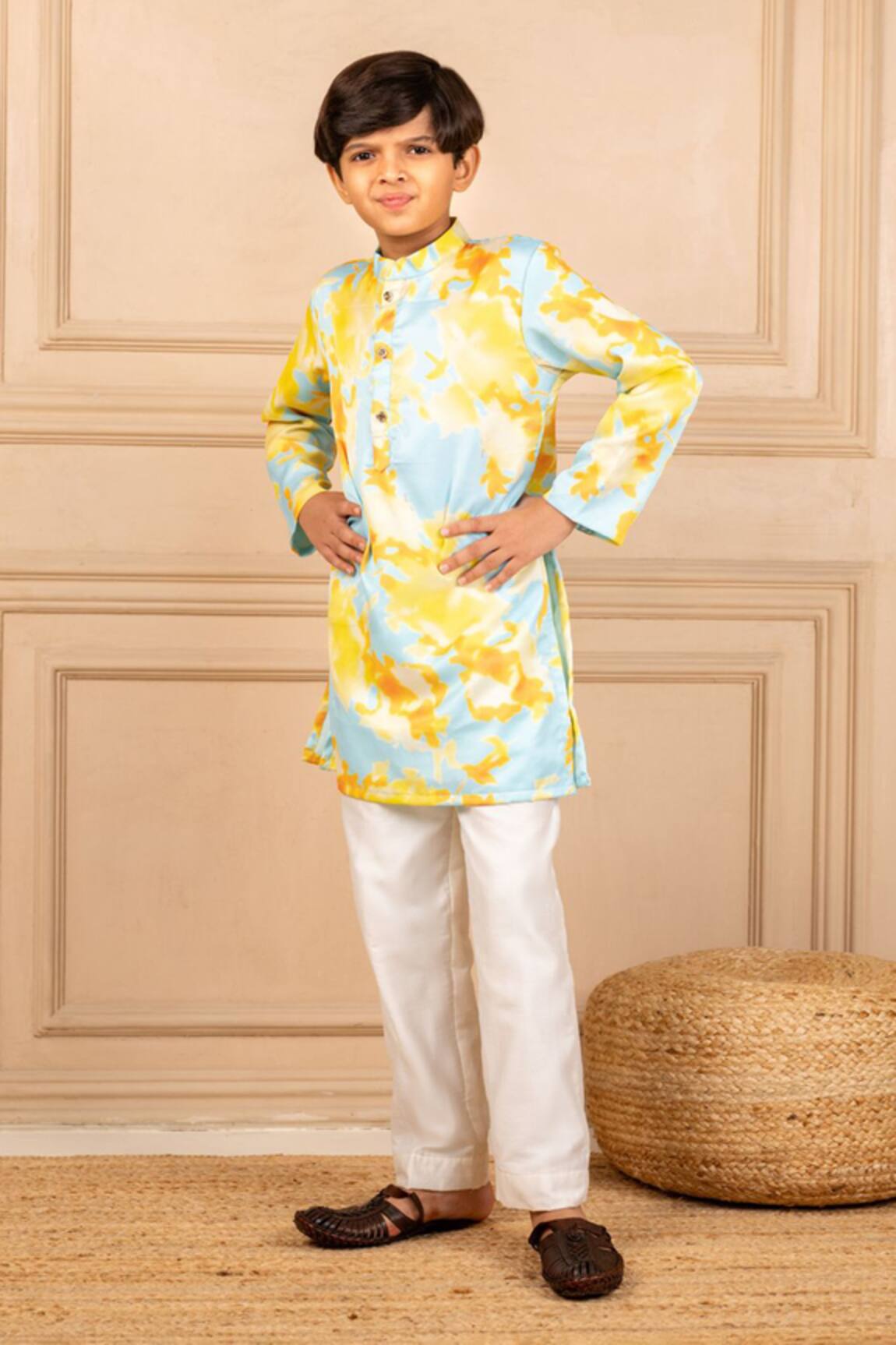 Jilmil Dreamwear Digital Printed Kurta & Pant Set 