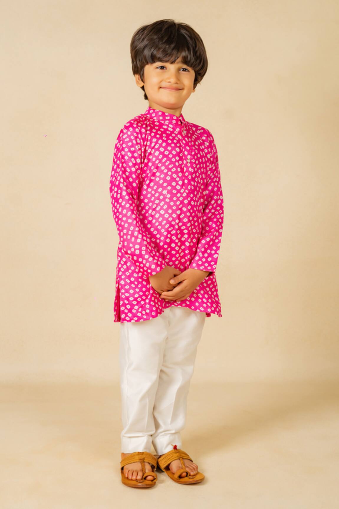 Jilmil Dreamwear Pink Digital Printed Kurta & Pant Set 