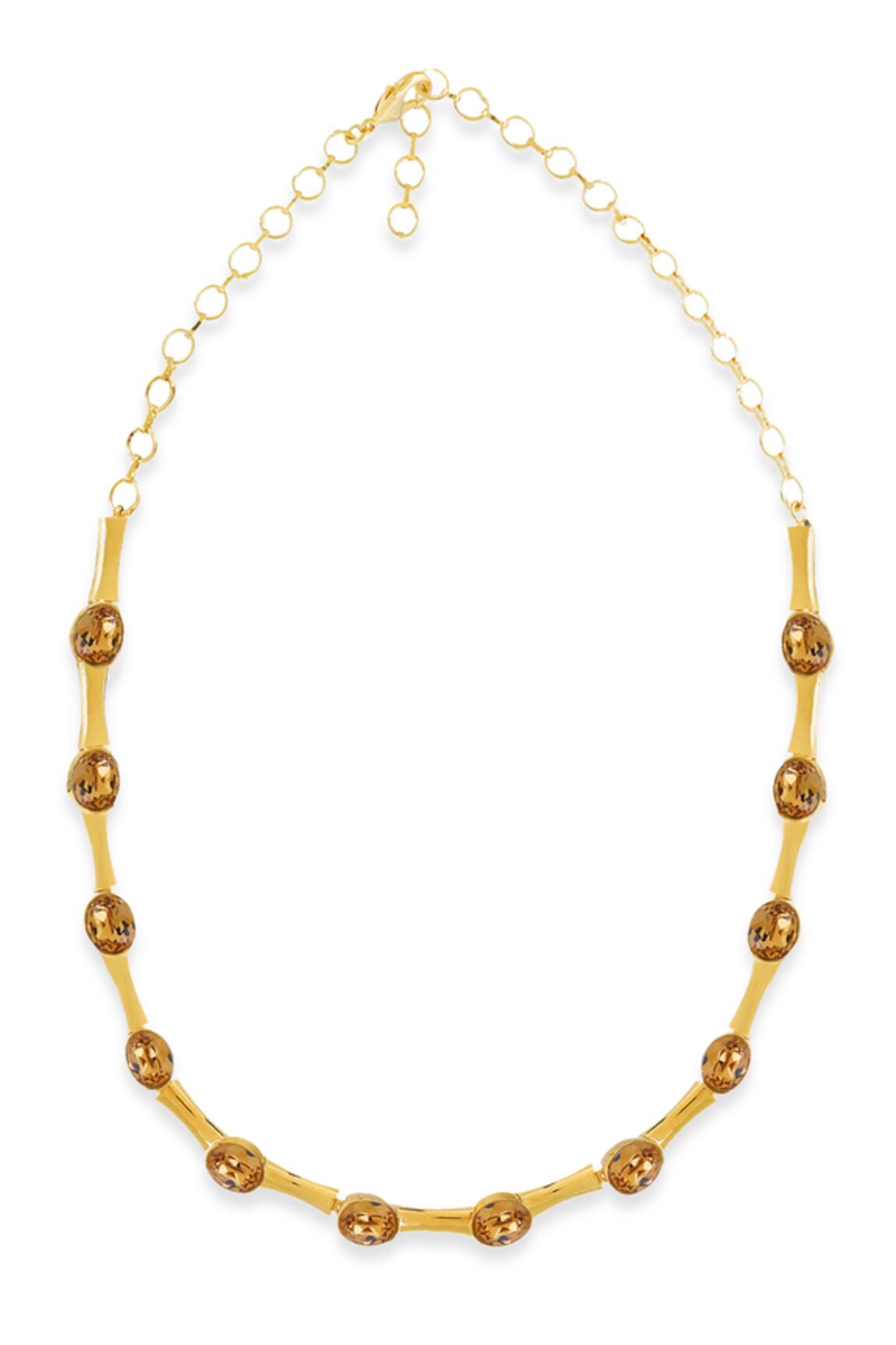 ESME Golden Designer Choker 