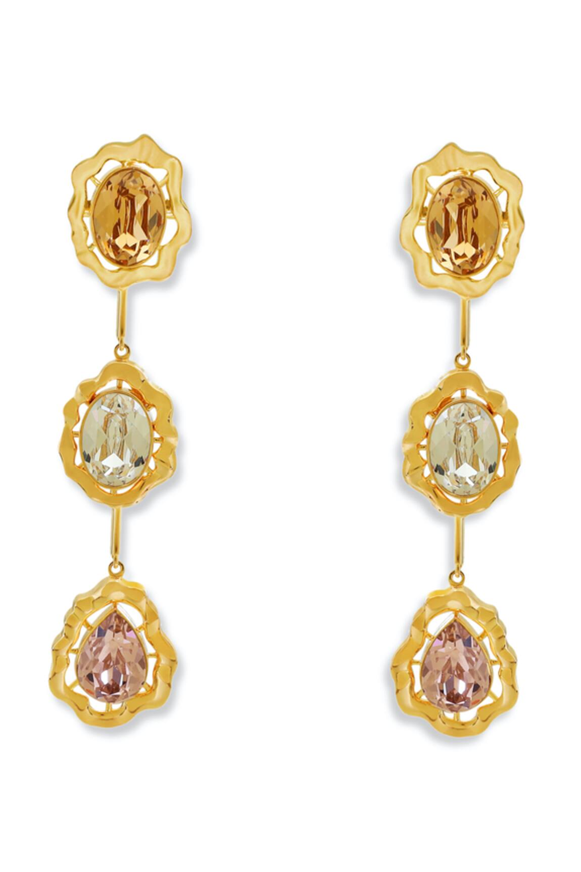 ESME Gold Plated Designer Earrings 