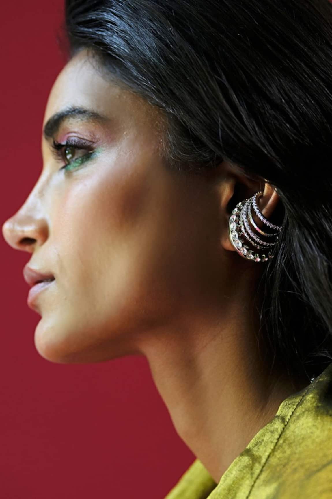 ESME Silver Designer Earrings 