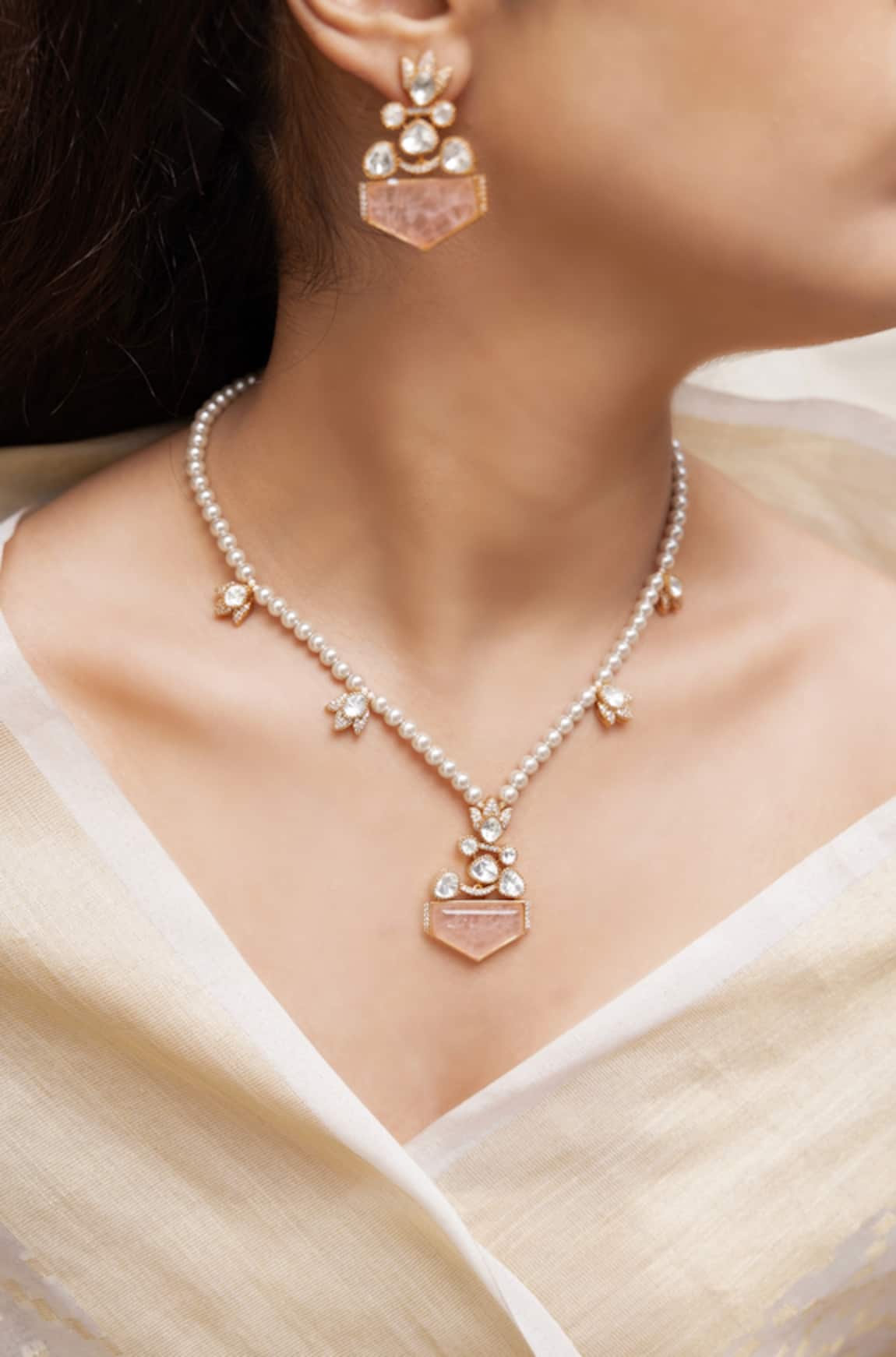 Joules By Radhika Vaanya Designer Necklace Set 