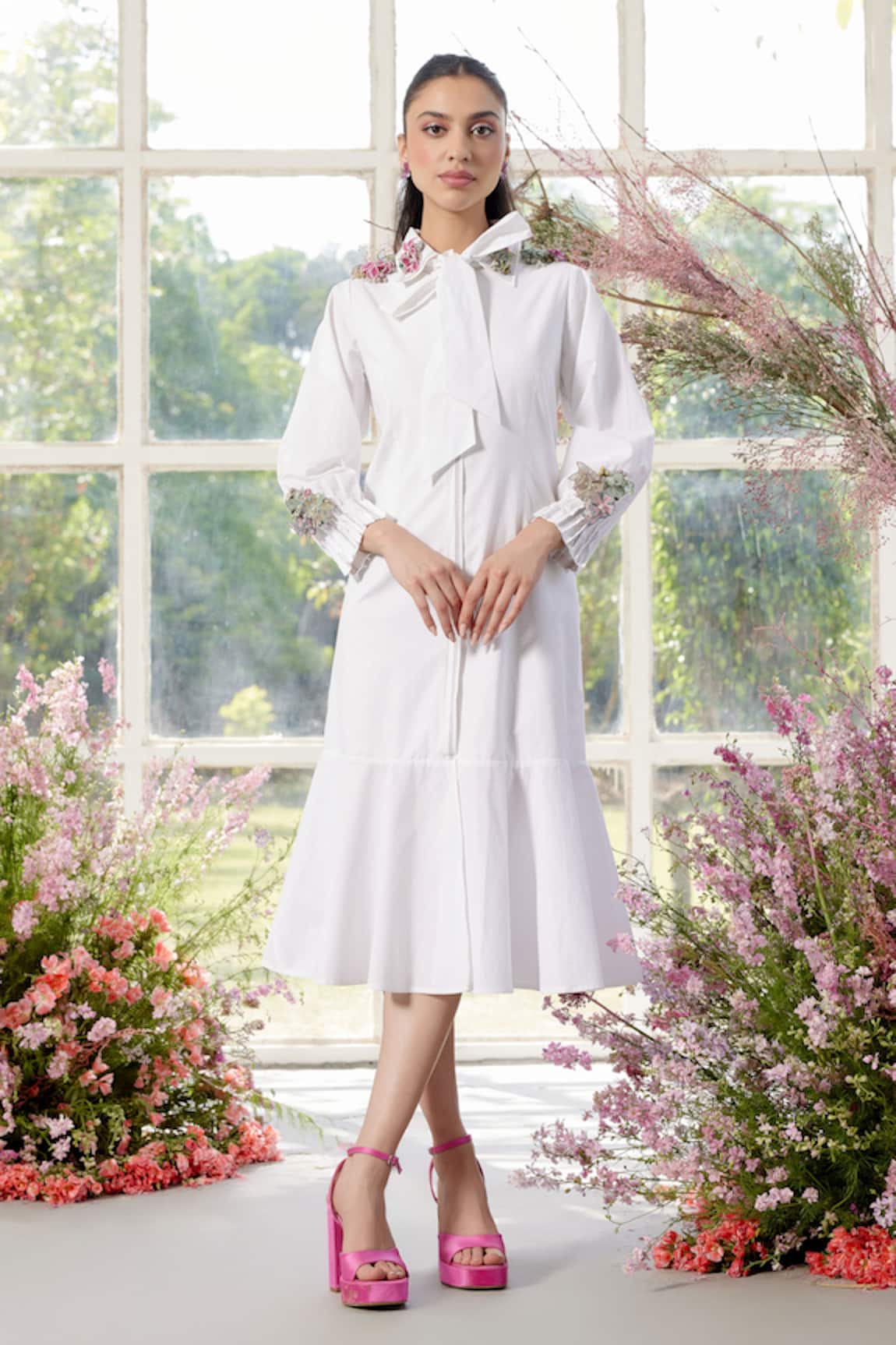 Parul And Preyanka Kate Midi Dress 