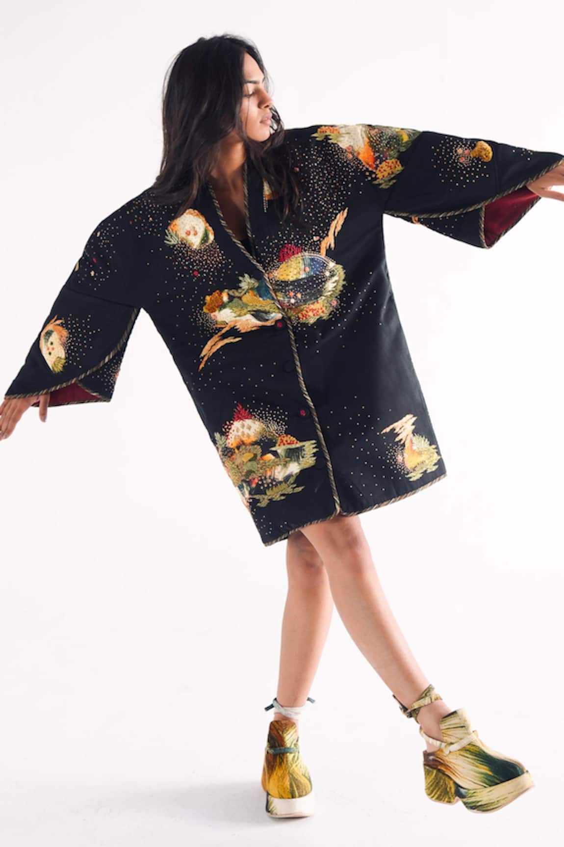Til Puffer Embroidered Jacket 