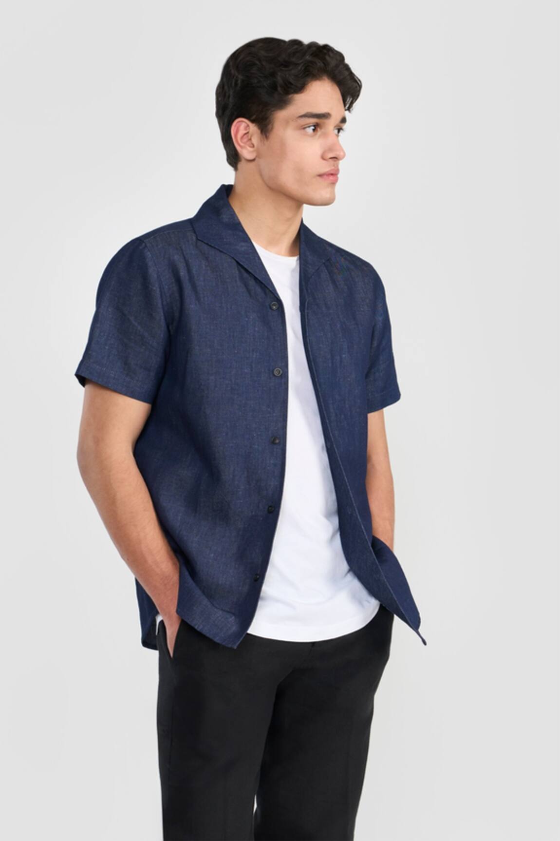 PERONA Navy Designer Charlie Shirt 