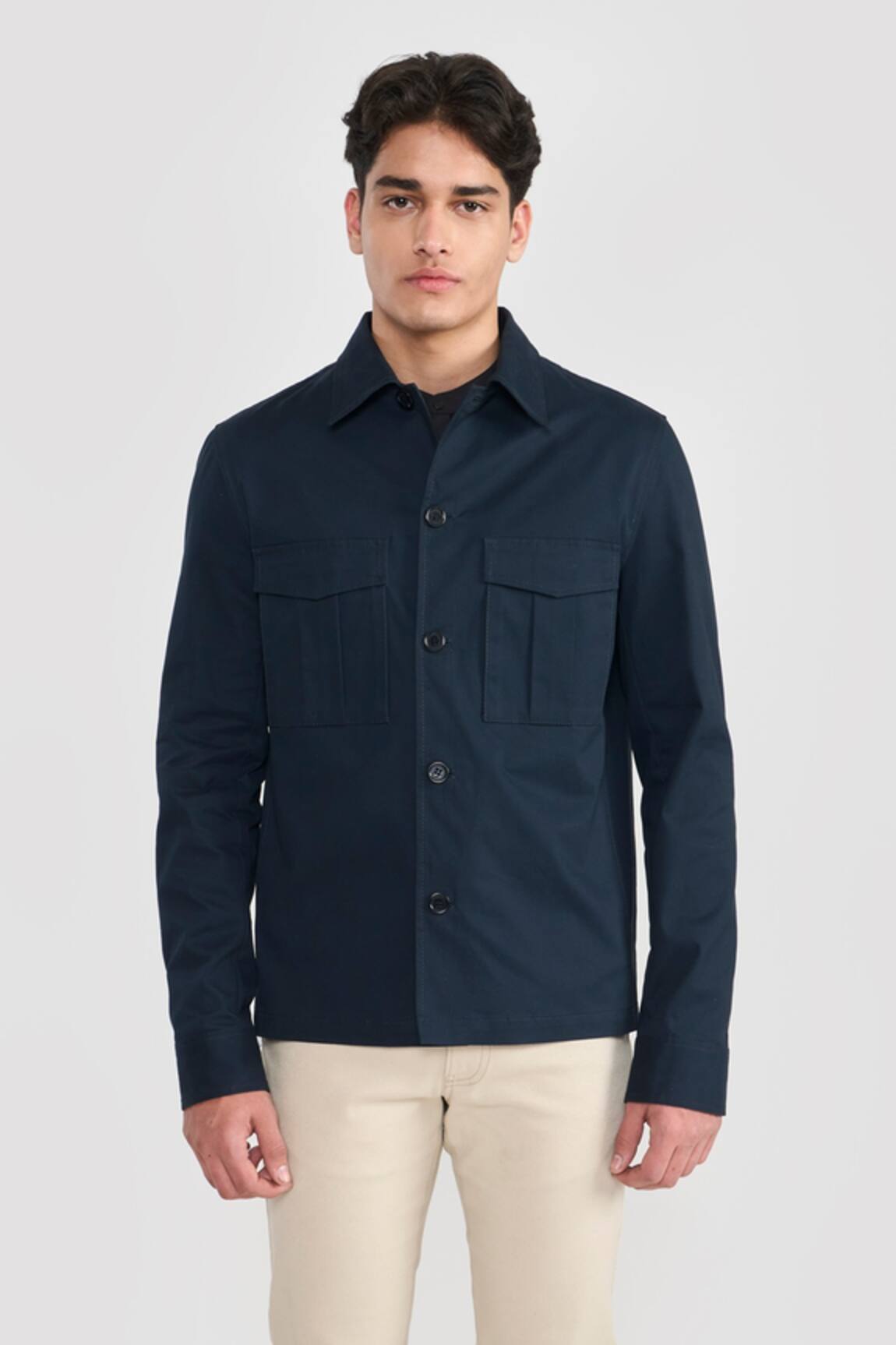 PERONA DEREL Navy Designer Jacket 