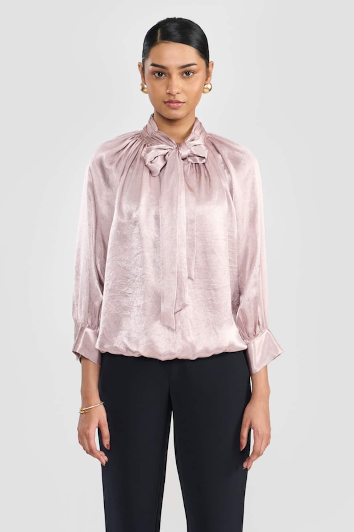 PERONA Maya Rose Gold Designer Top 
