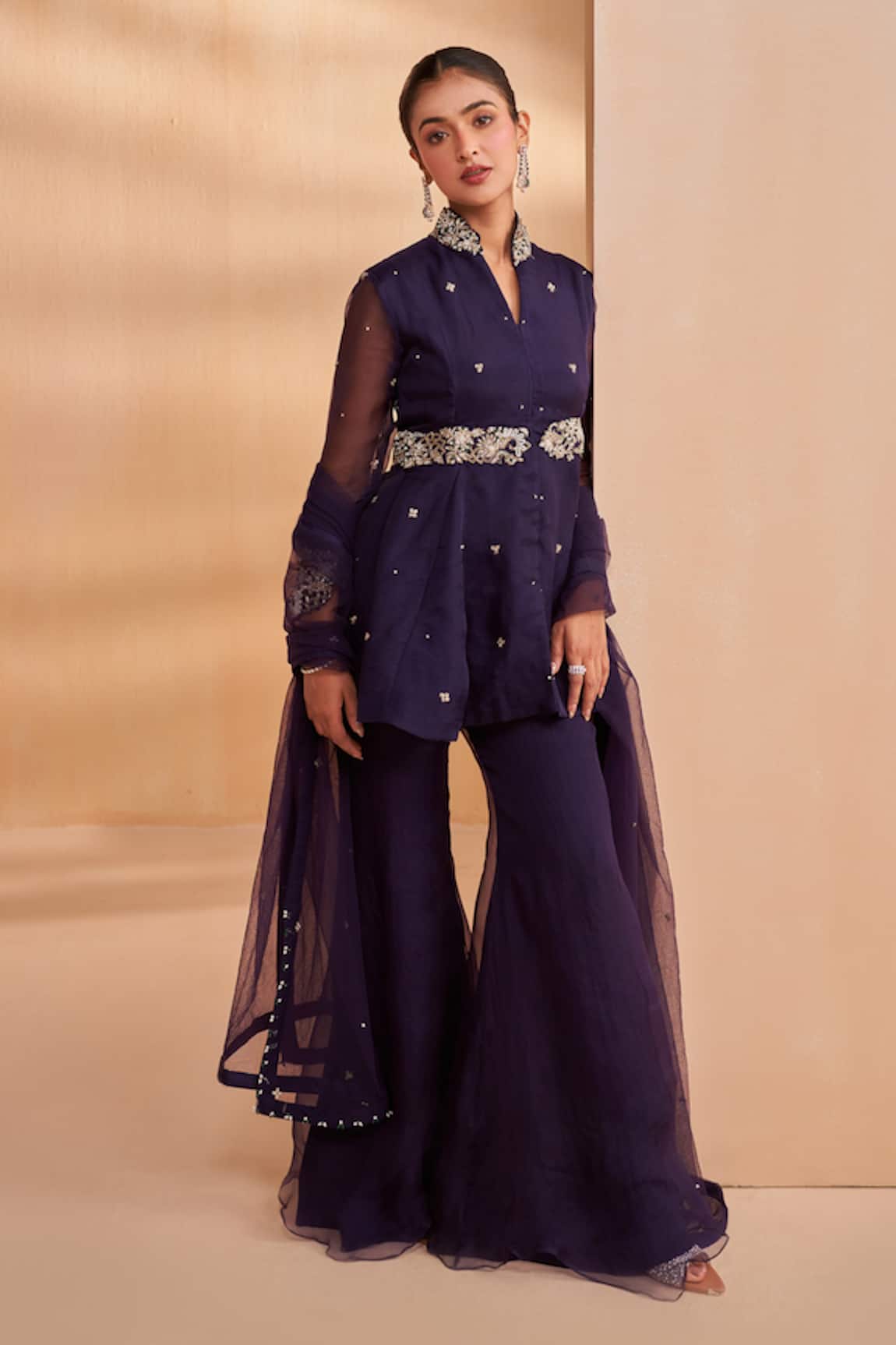 Aakansha Gupta Designer Tara Peplum Set 