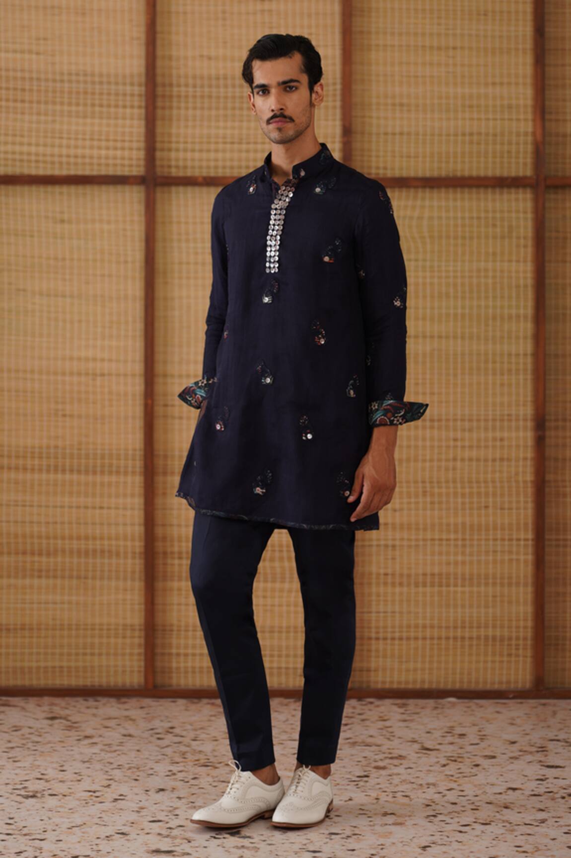 Arjan Dugal Gramophone Dori Kurta Set 