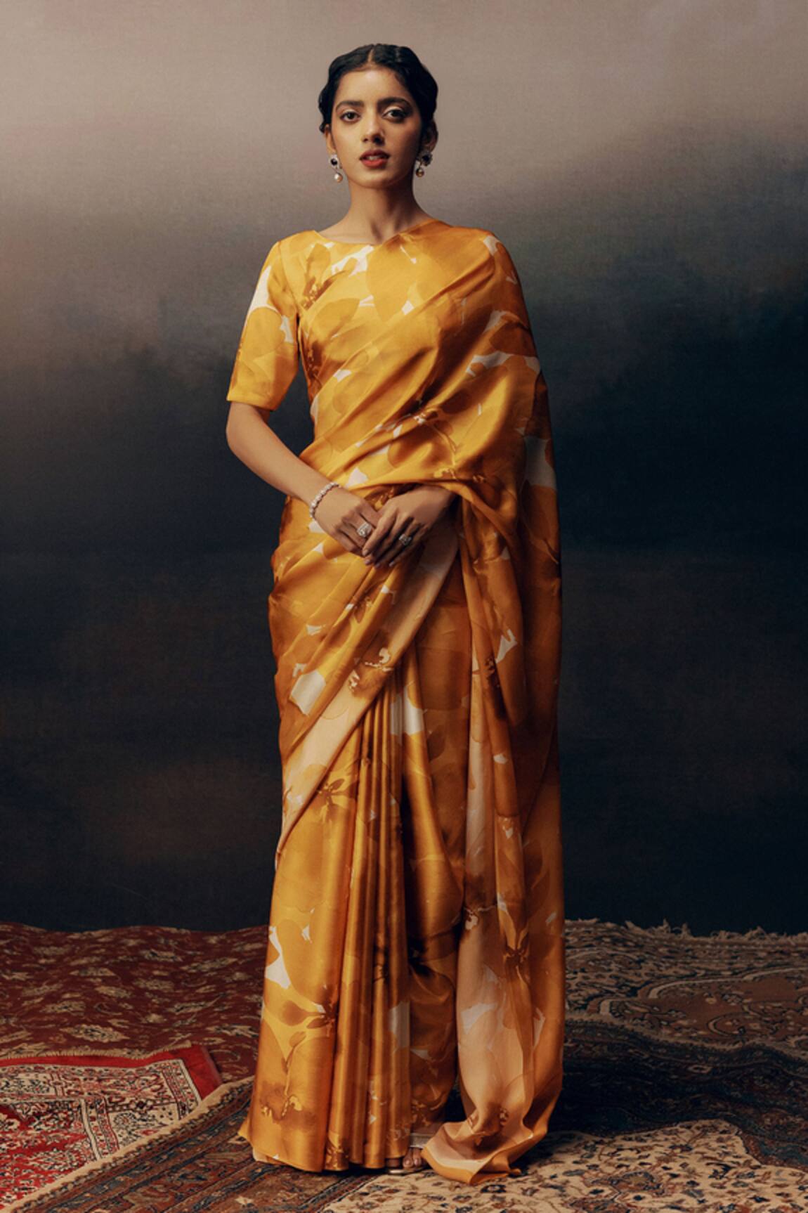 Studio 113 Designer Satin Silk Saree 