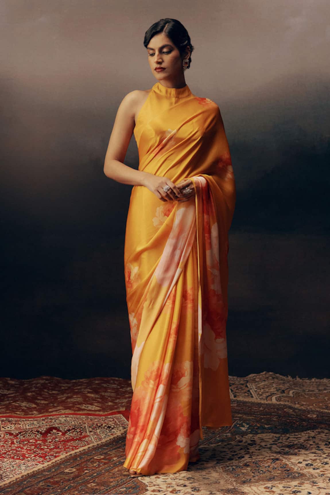 Studio 113 Designer Satin Silk Saree 
