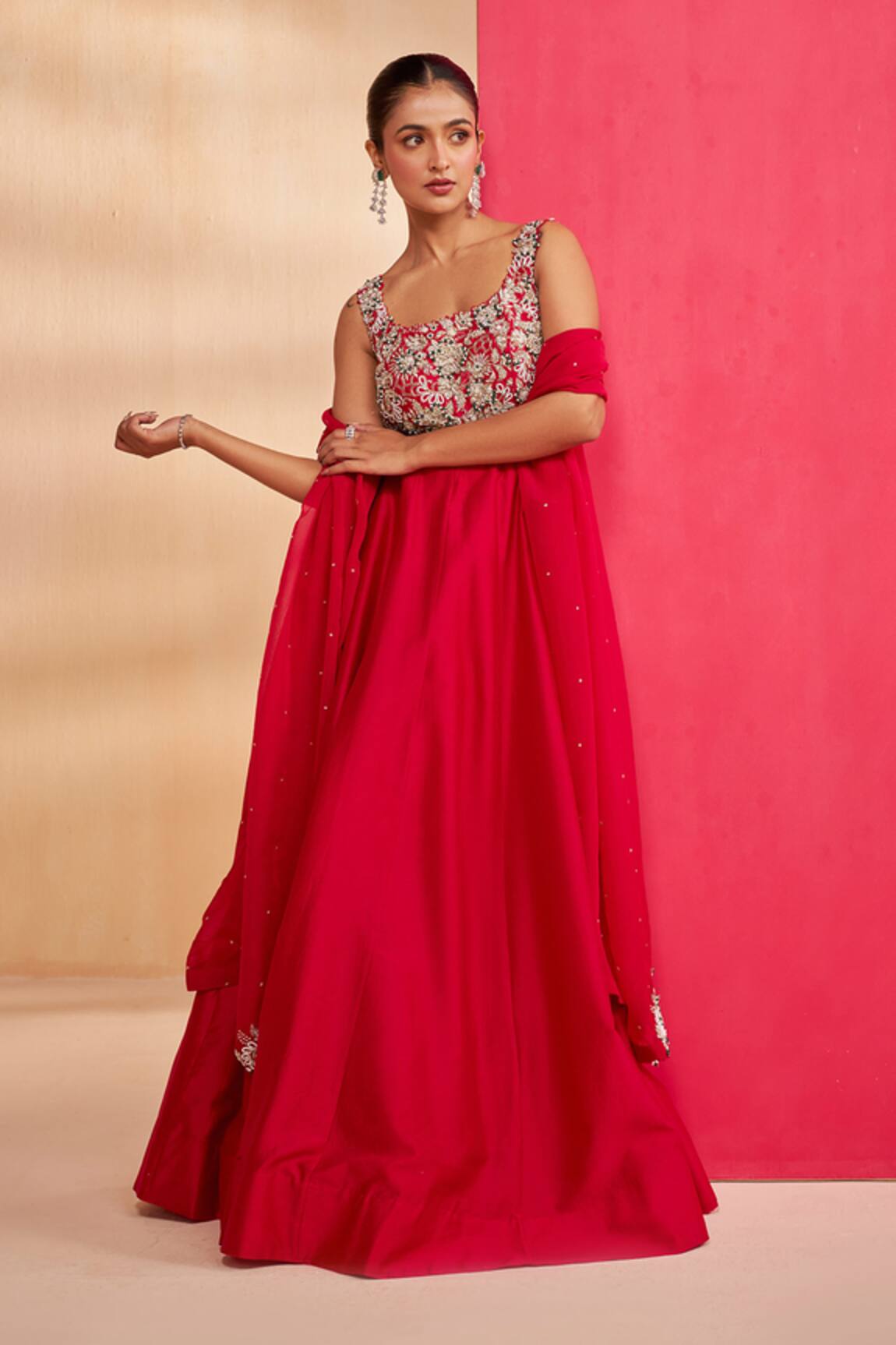Aakansha Gupta Rosaline Anarkali Set 