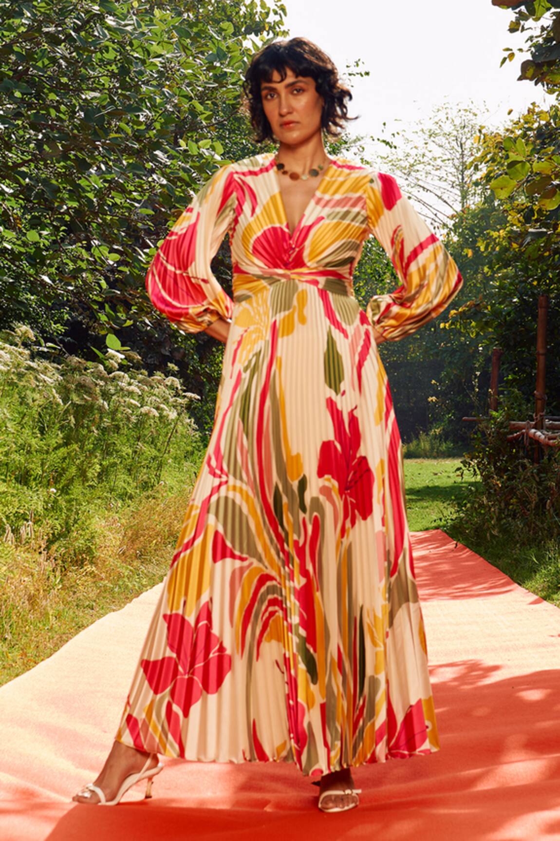 Zwaan Gigi Printed Maxi Dress 
