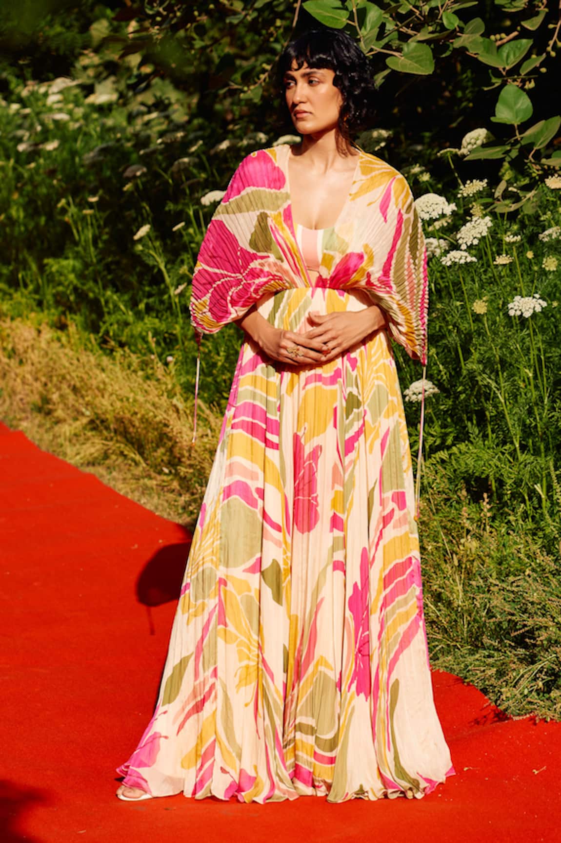 Zwaan Printed Tabby Silk Paula Dress 