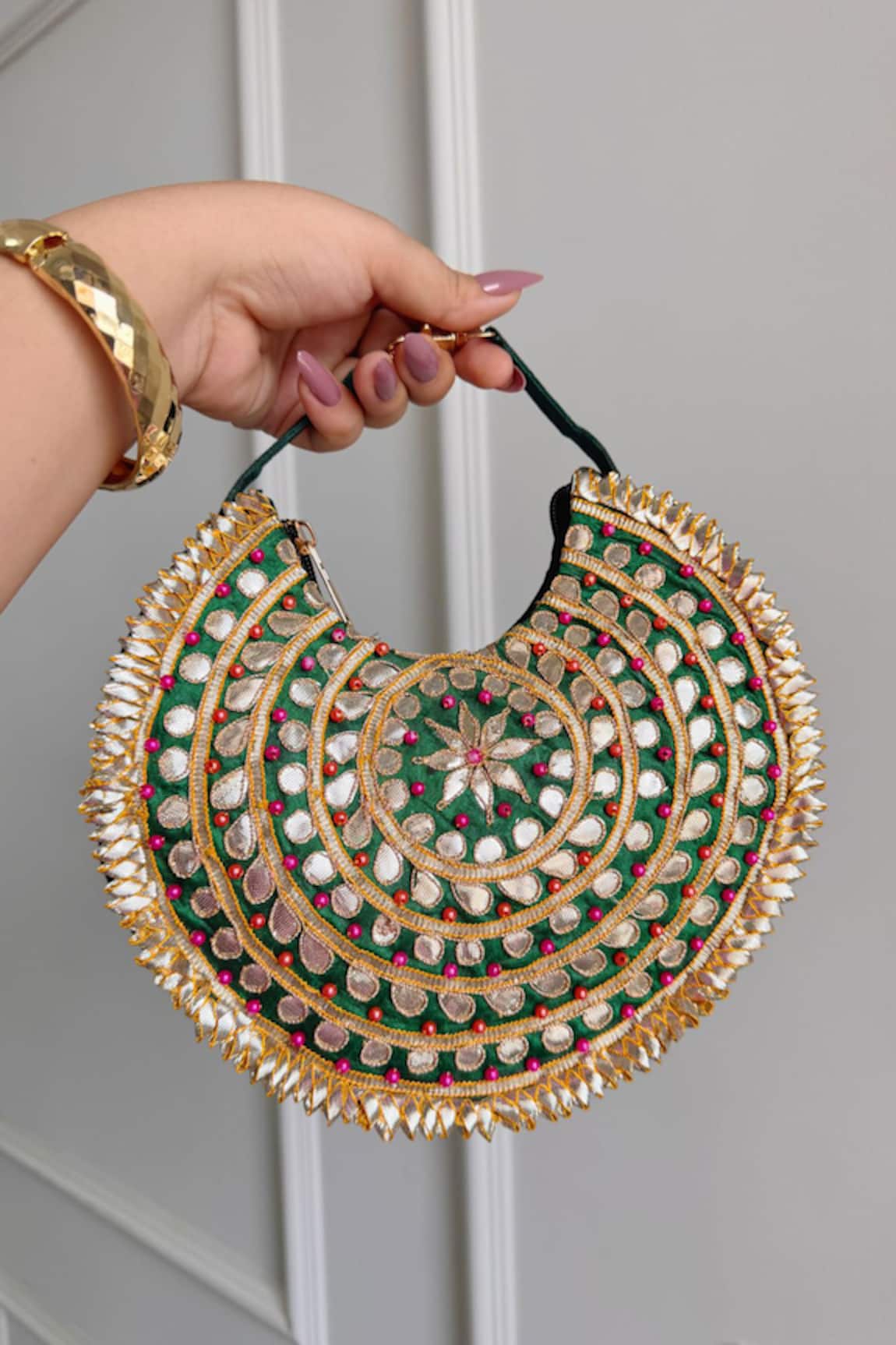 Boxwish By Bhumika Gotapatti Moon Bag 