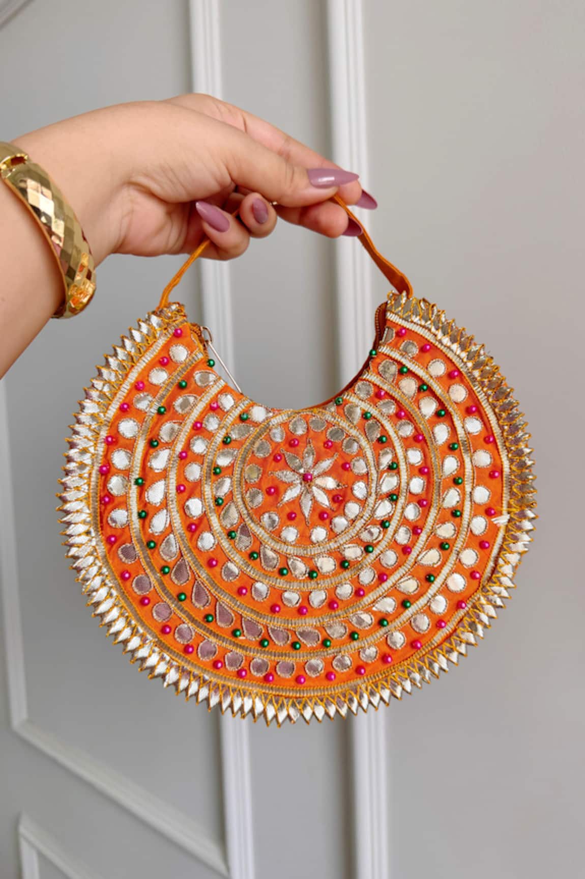 Boxwish By Bhumika Gotapatti Moon Bag 