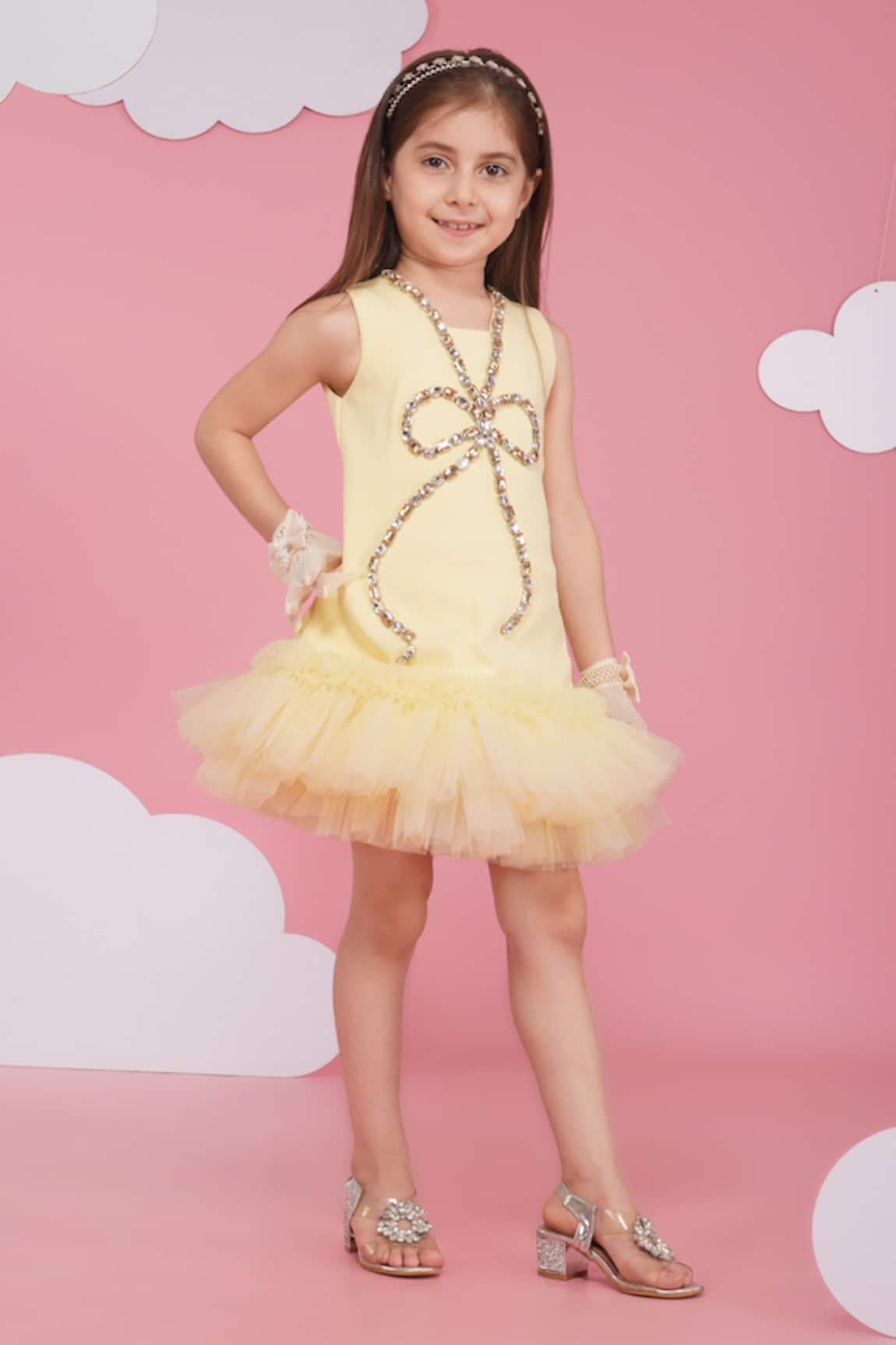 Hoity Moppet Honey Lemon Designer Dress 