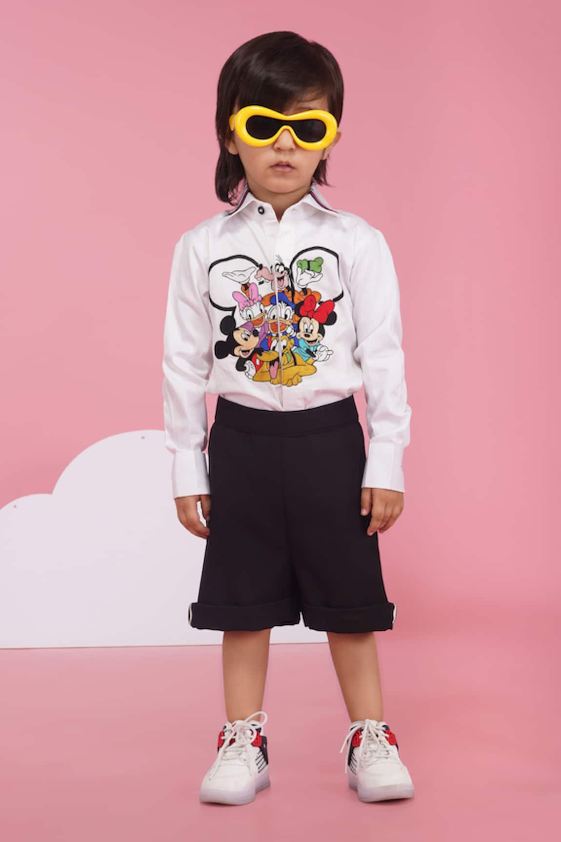 Hoity Moppet Designer White Cotton Shirt 