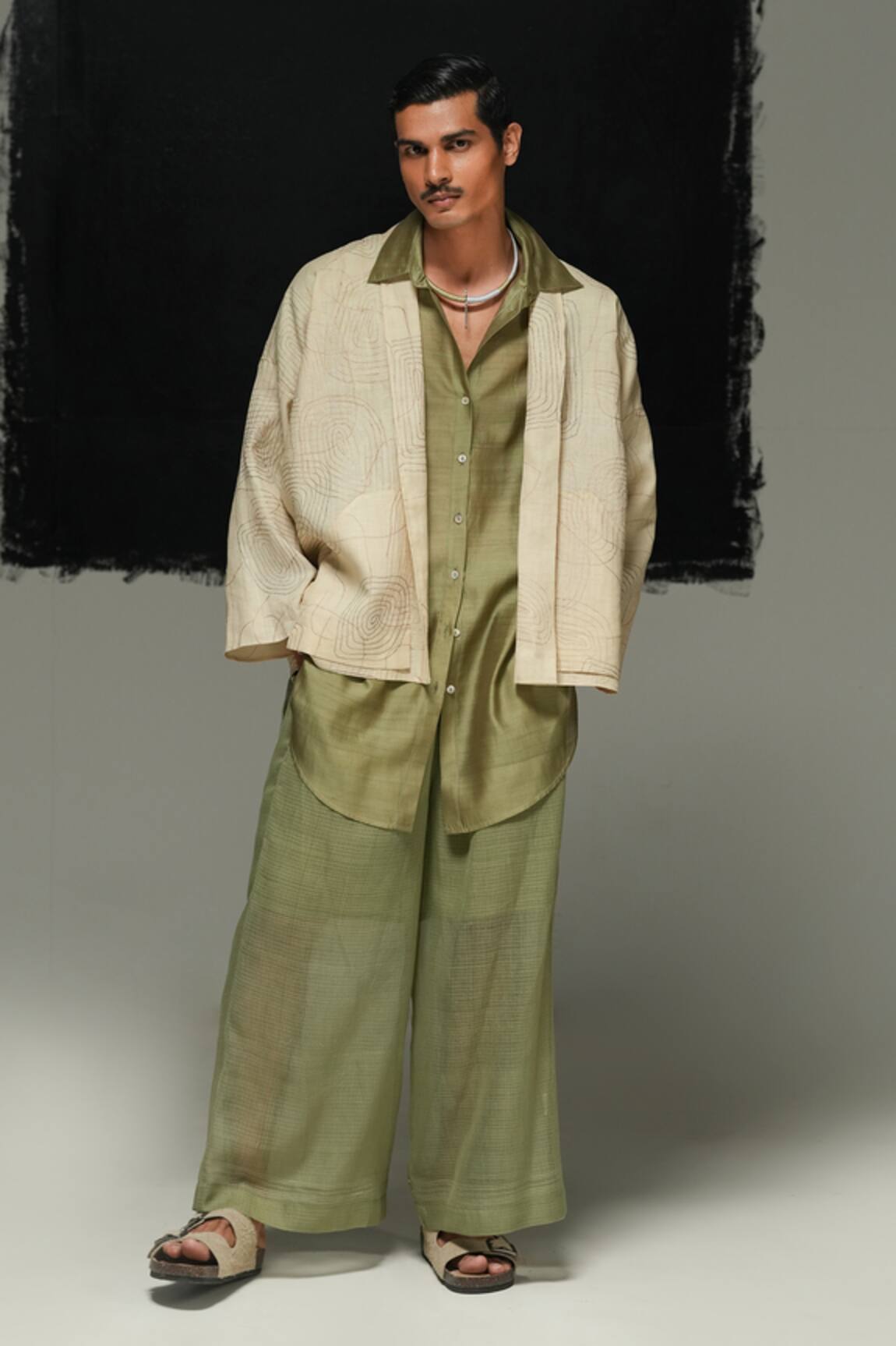 Urvashi Kaur Kota Cotton Flint Pant