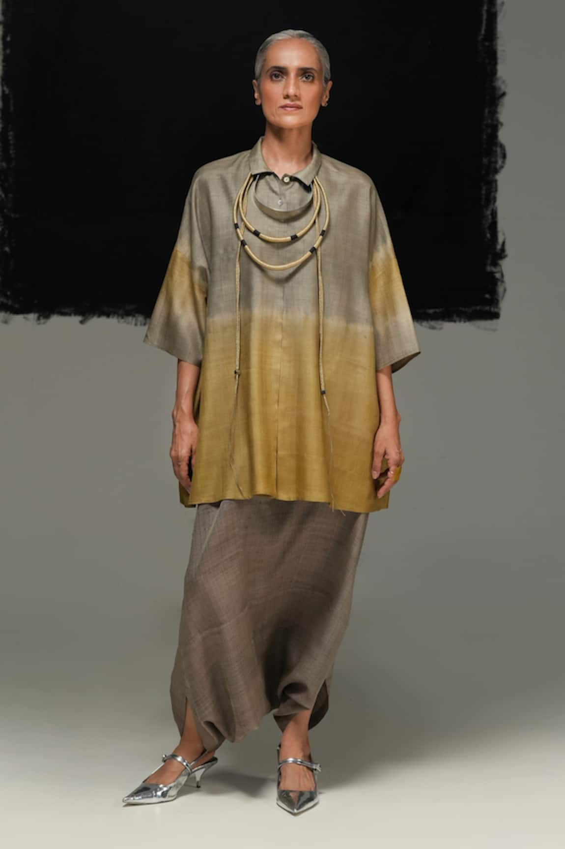 Urvashi Kaur Designer Ramie Linen Pant