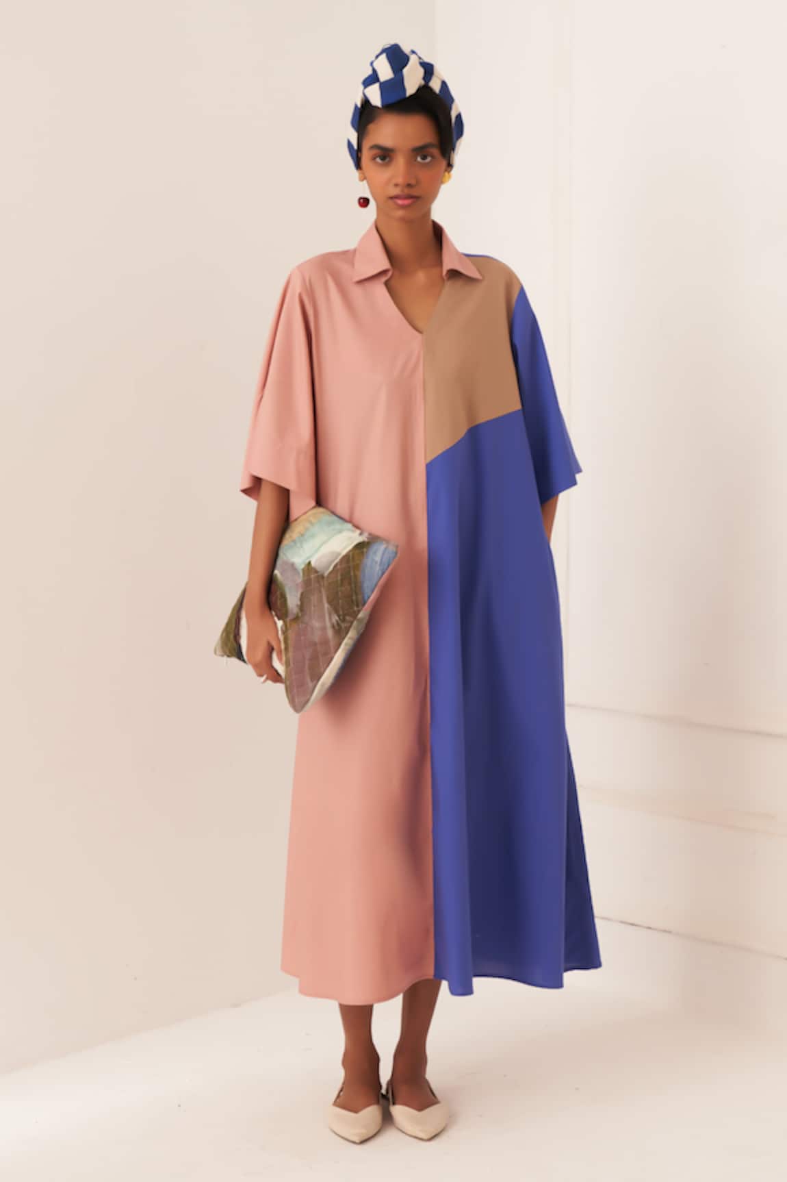 OFRIDA Multicolor Torino Aline Dress 