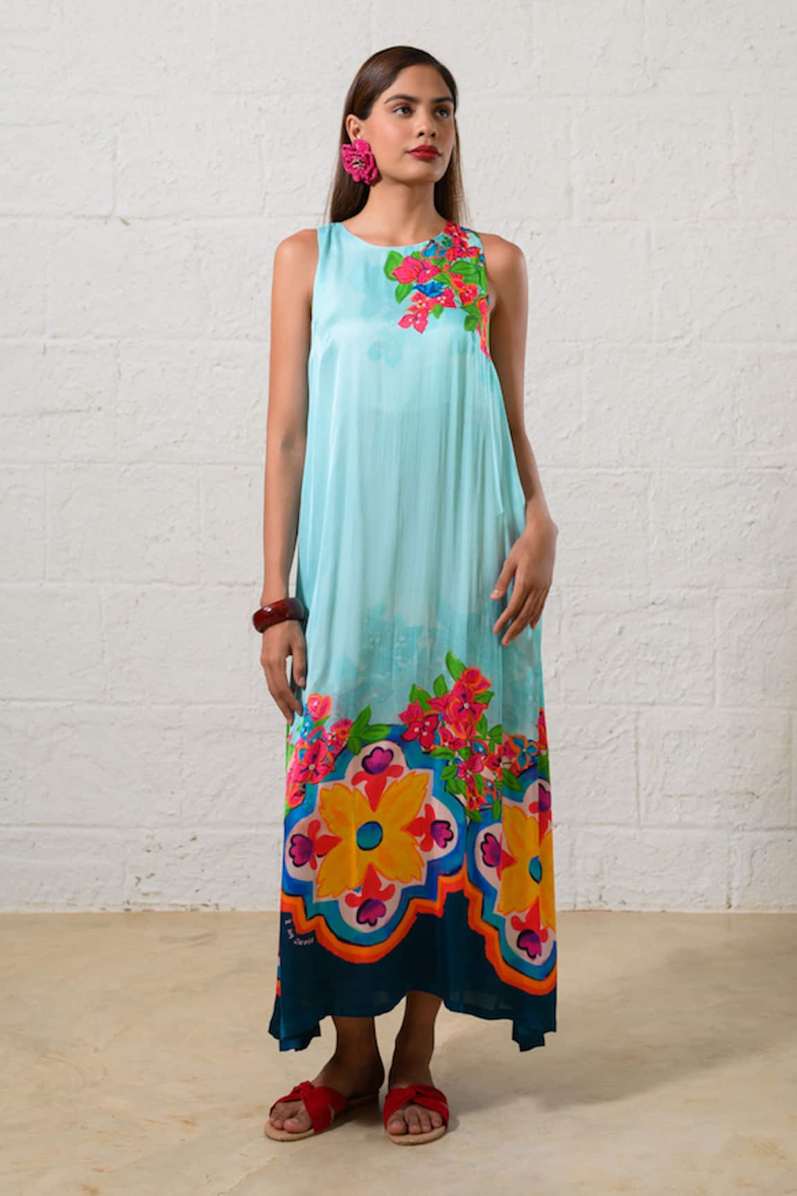 Prachi Kamat Floral Print Designer Dress 