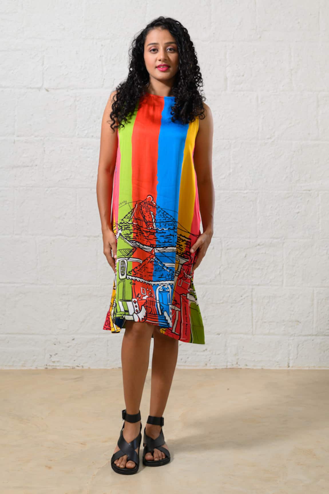 Prachi Kamat Multicolor Designer Dress 
