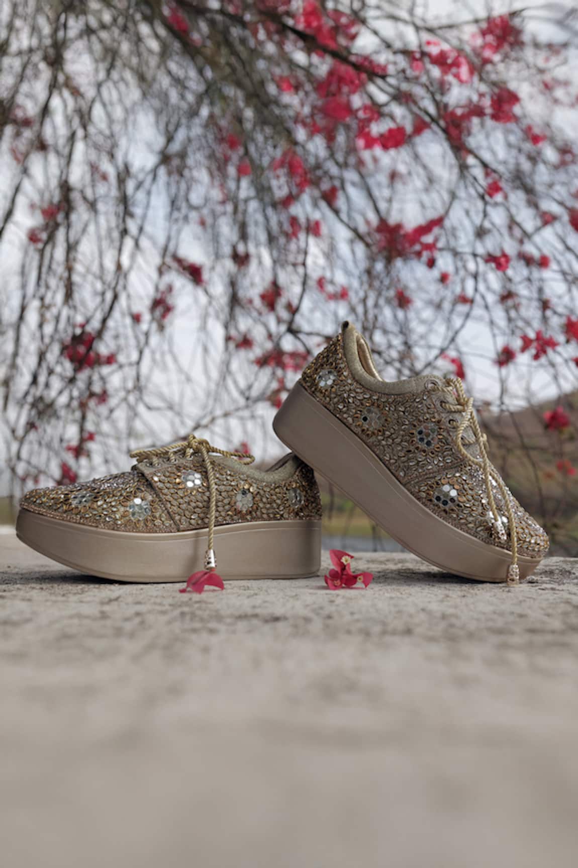 Shiveen Shiveen Vesper Embroidered Designer Sneakers 