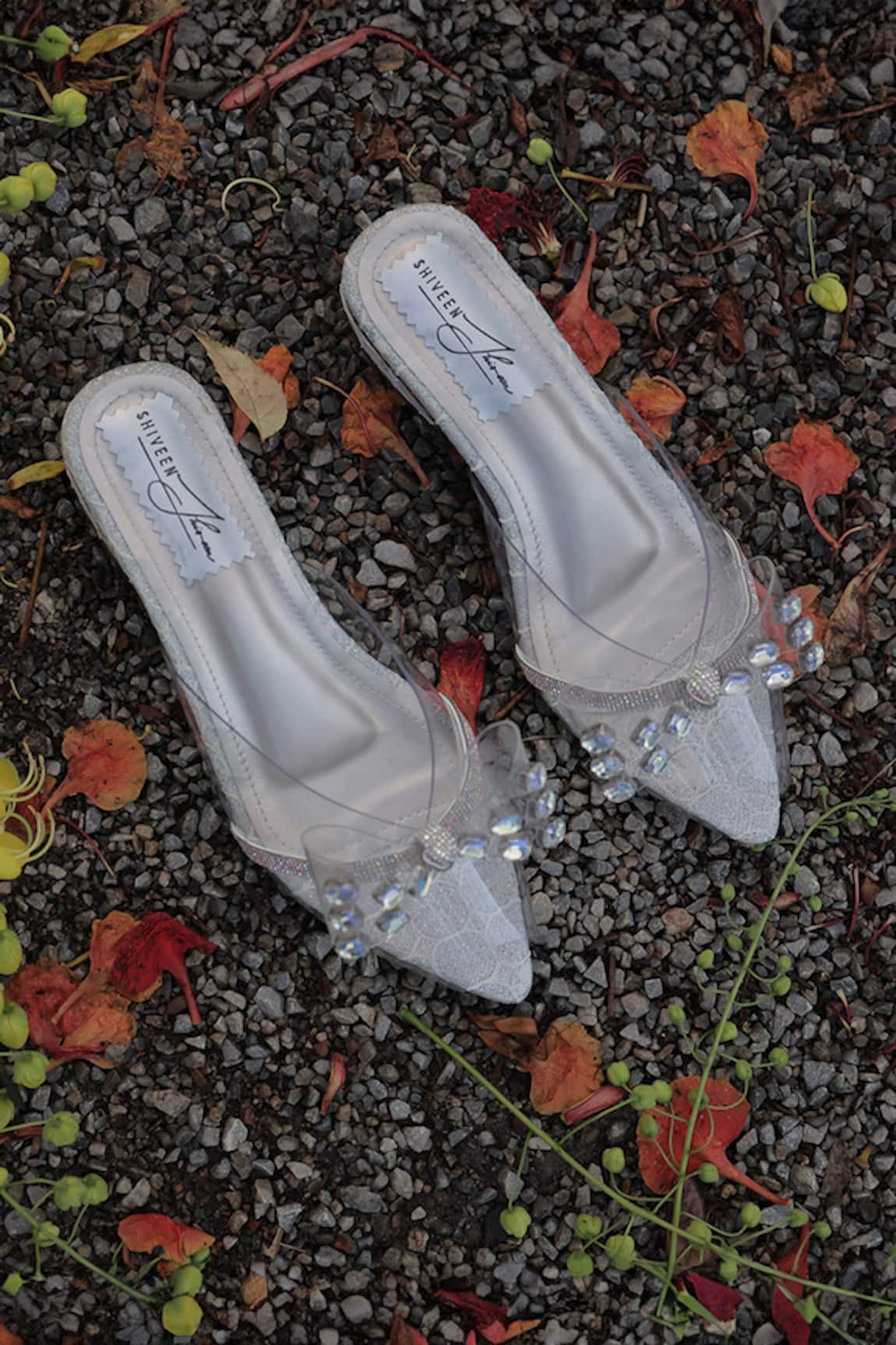 Shiveen Shiveen Ivory Valora Designer Heels 