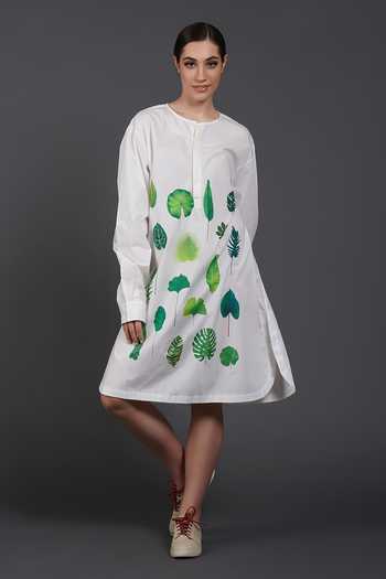 Samant Chauhan Forest Canopy Shirt Dress