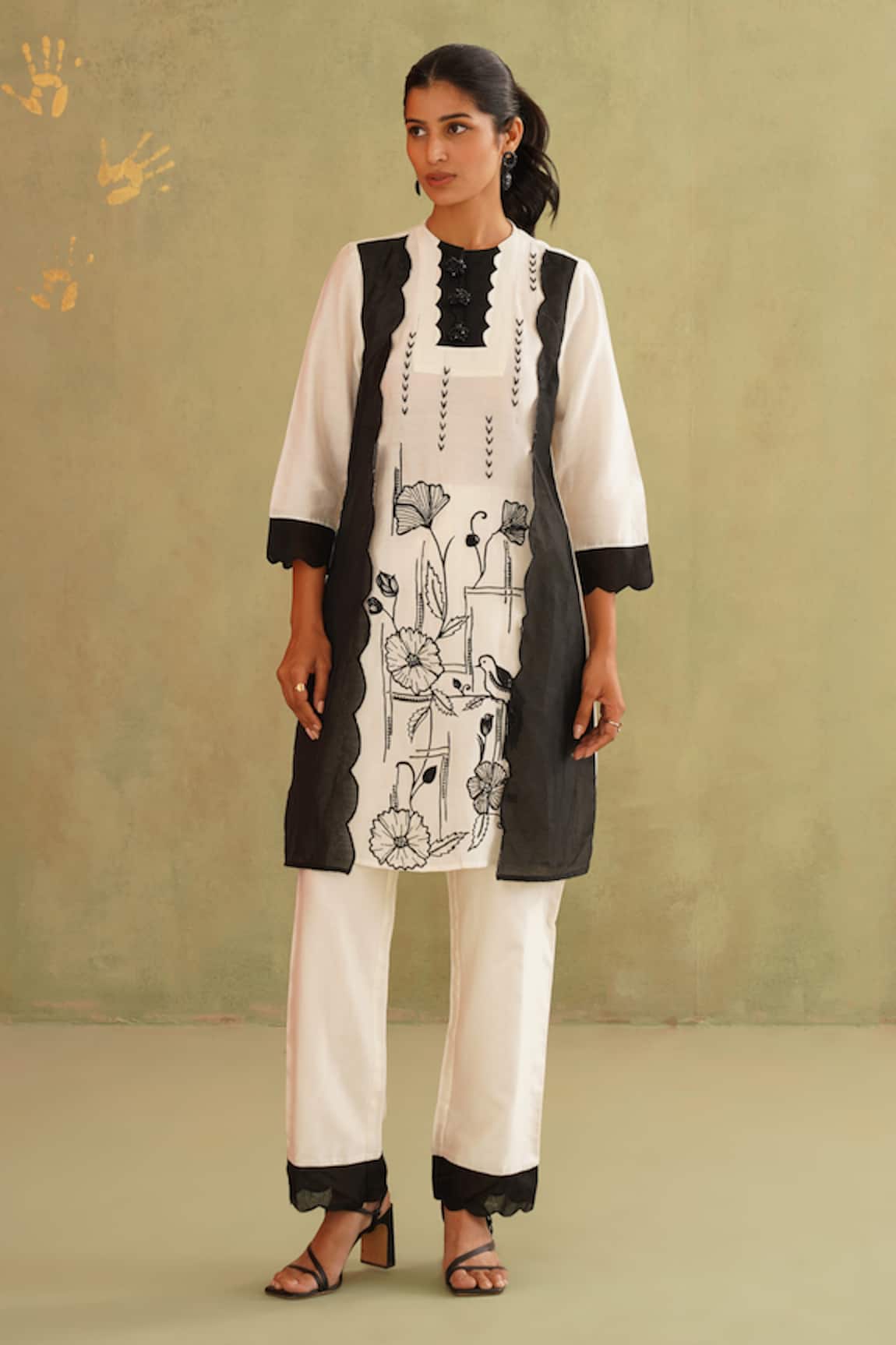 Midori By Sgv Scalp Kurta Set 