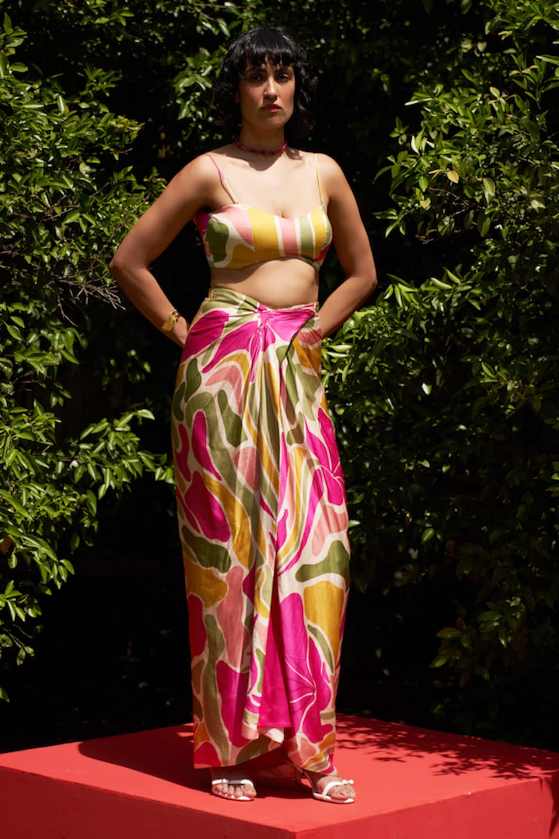 Zwaan Mari Printed Bustier 