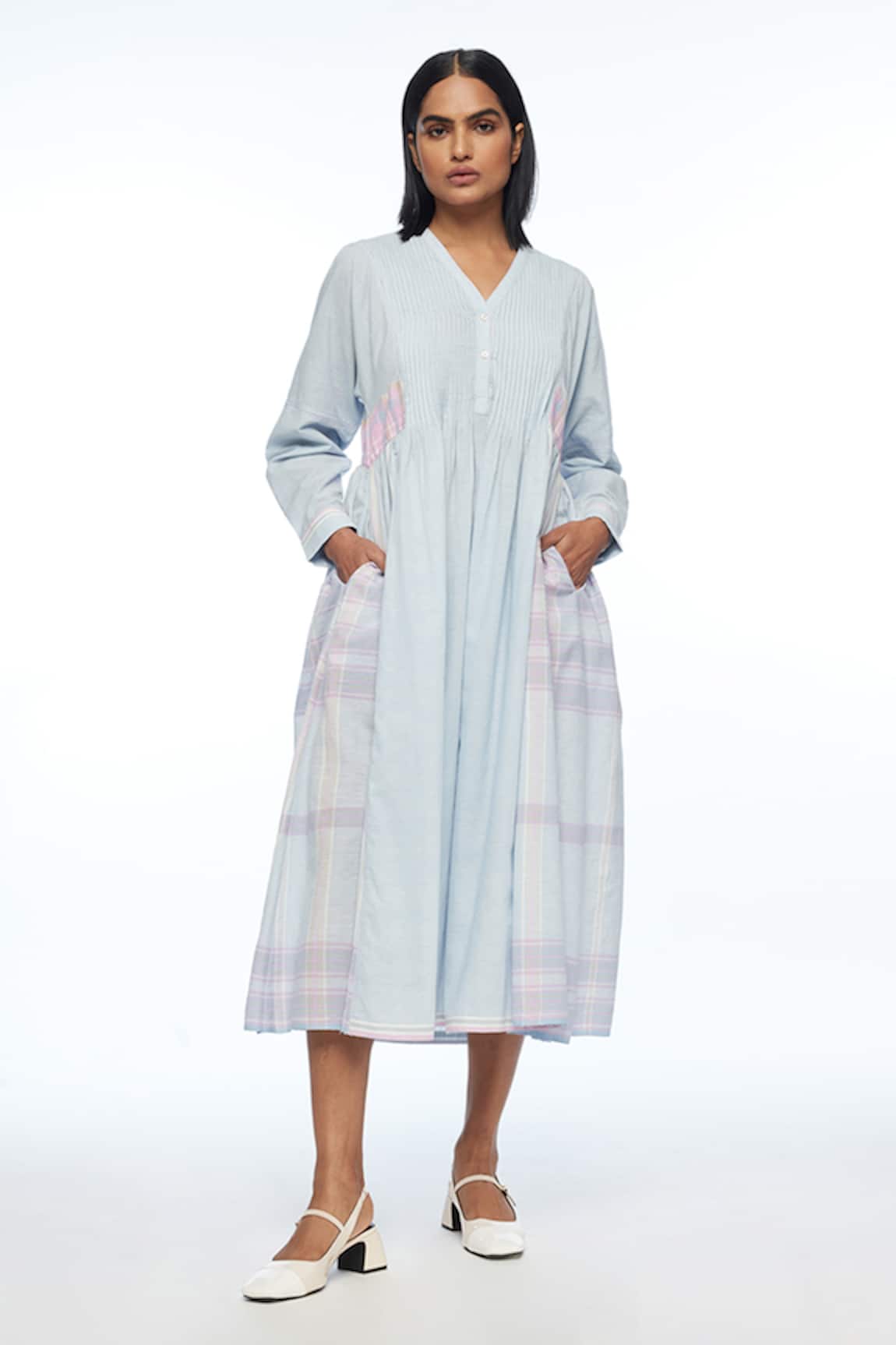 Payal Pratap Nutkana Patchwork Tunic Dress 
