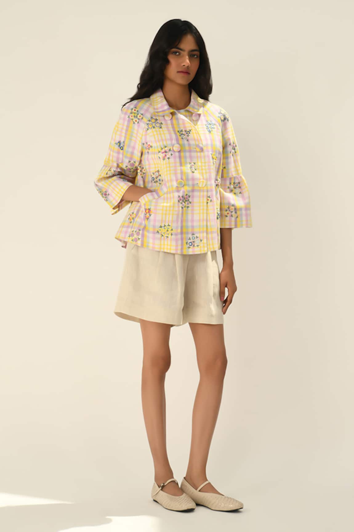 Payal Pratap Moschata Raglan Sleeve Jacket 