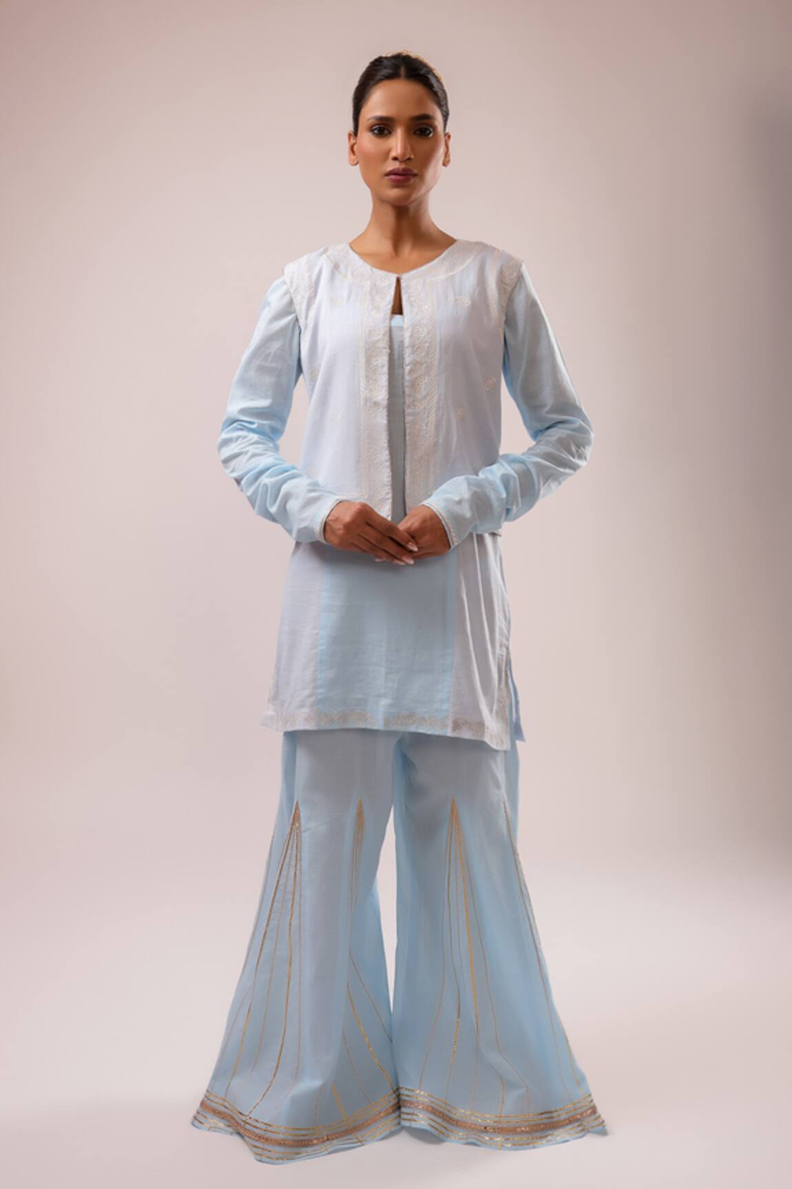 Kalakari By Akanksha Designer Blue Kurta Set  