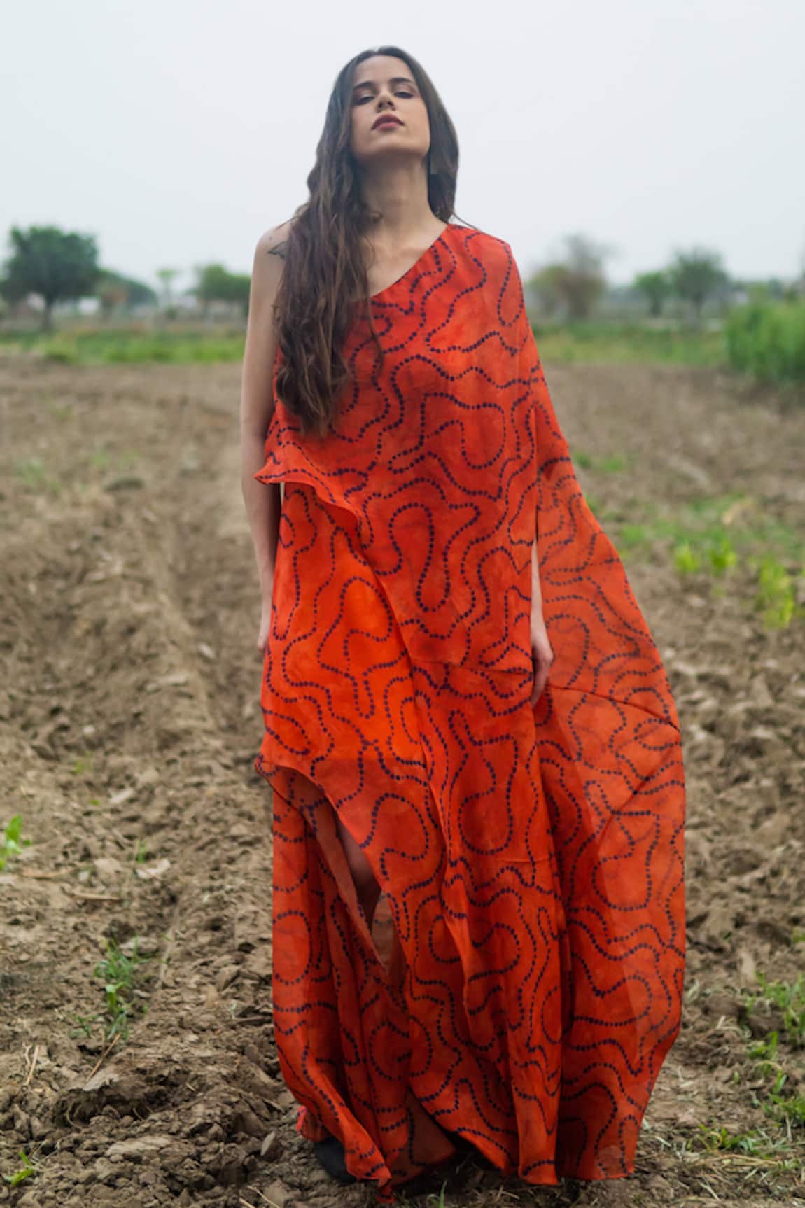 Gazab by Miku Kumar Gypsy Moonrise Kaftan Dress 