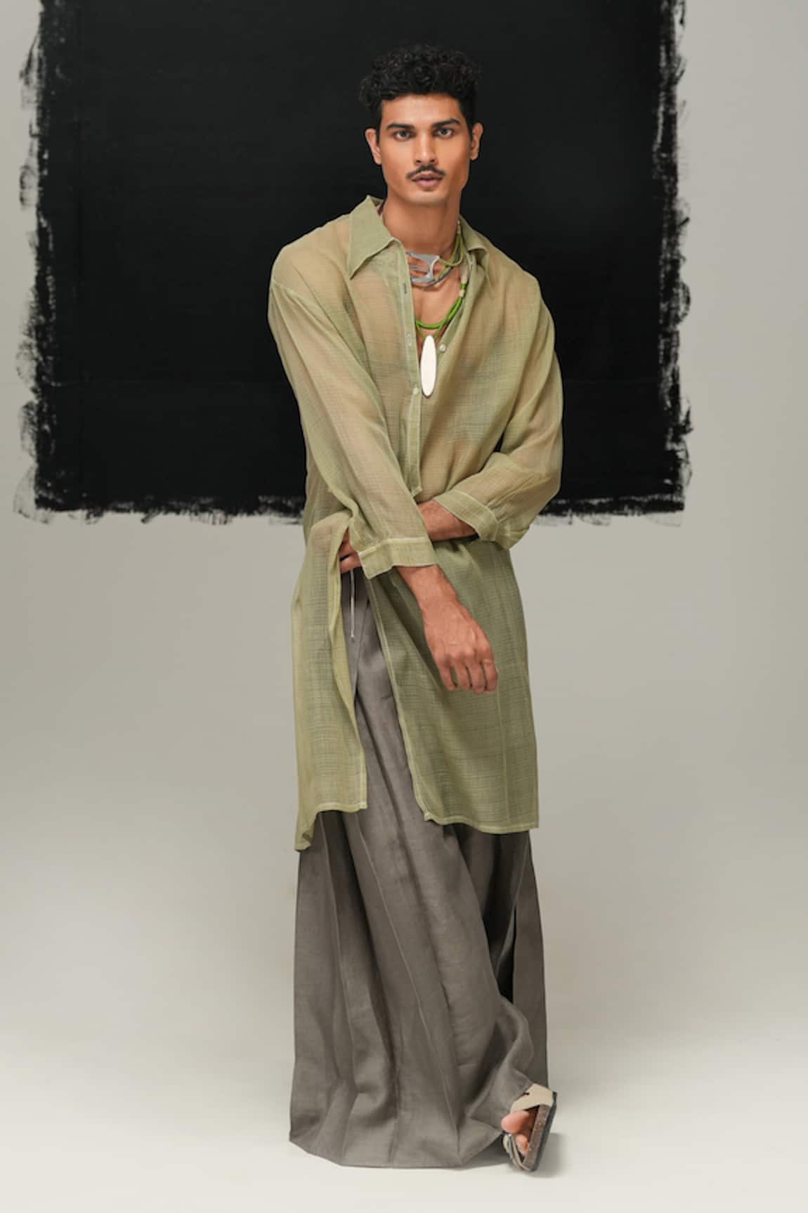 Urvashi Kaur Kota Cotton ERIS Kurta 